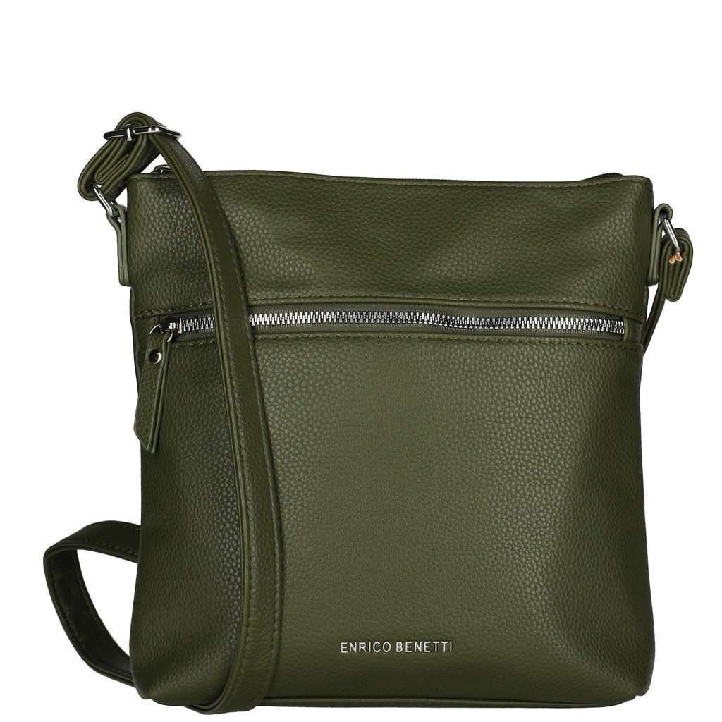 Christian Wippermann Umhängetasche Damen Tasche Schultertasche Umhängetasche Crossover (1 tlg, 1-tlg), Bag Leder Optik Handtasche – Bild 2 von 5