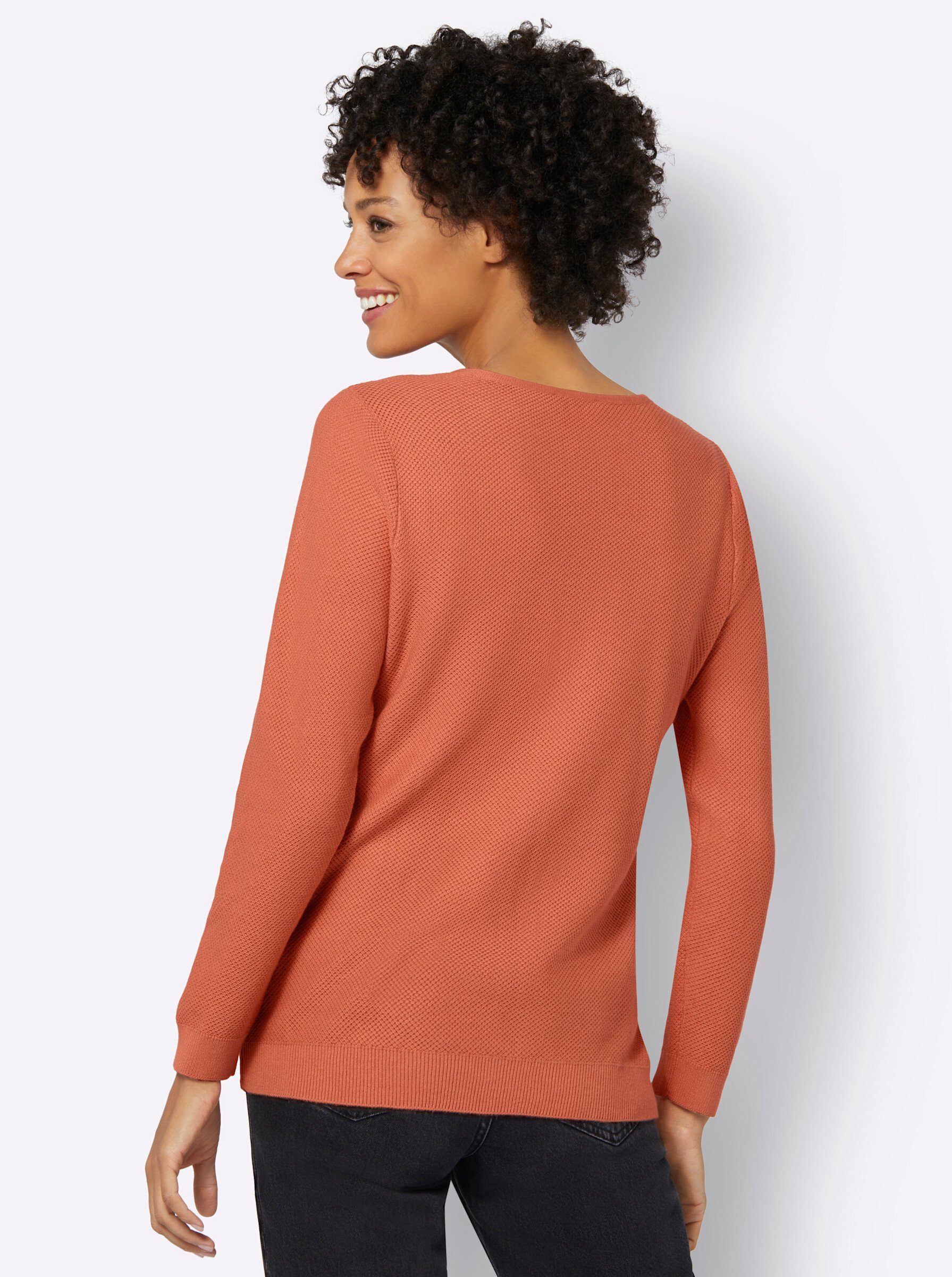 papaya Strickpullover WEIDEN WITT