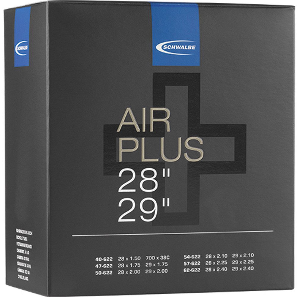 Fahrradschlauch Schwalbe Schlauch AIR Plus 28Zoll 40-62/622mm AV19-40