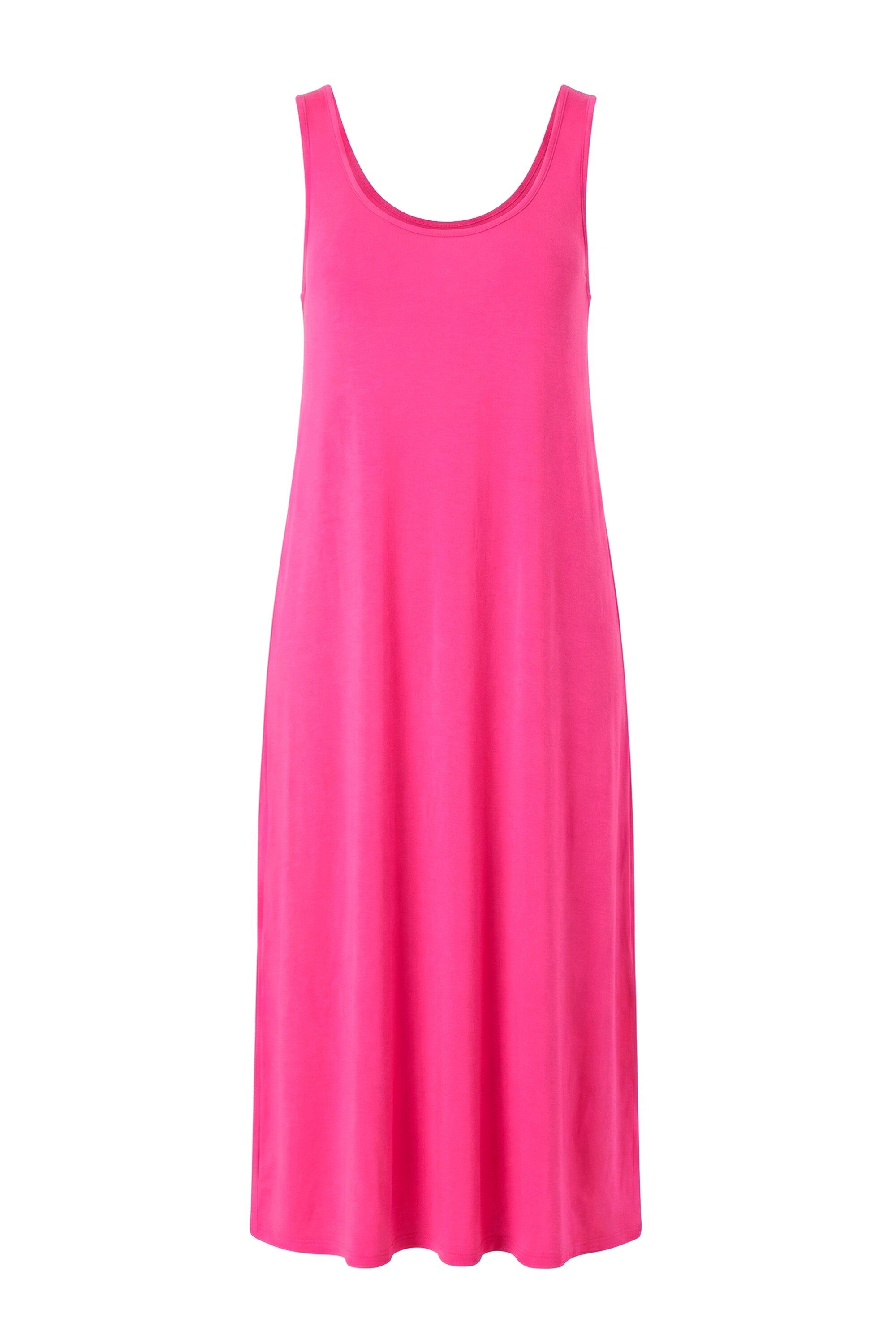 Jerseykleid Kleid A-Linie geflochtene Träger