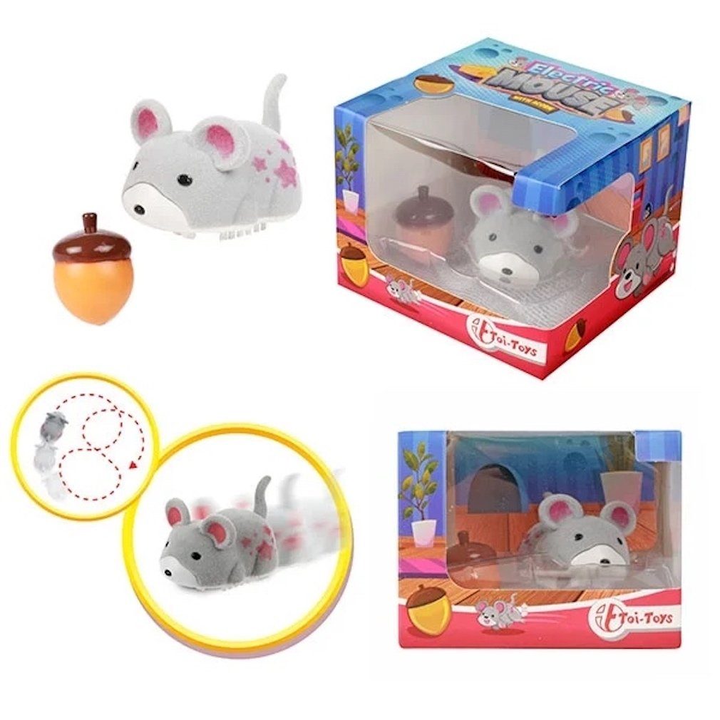 Toi-Toys Actionfigur Elektrische, kleine, süße Maus