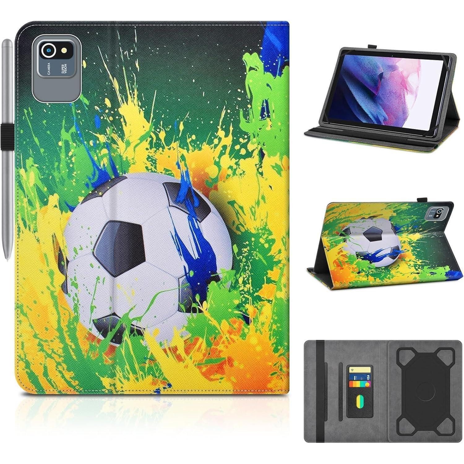 LuxusKollektion Tablet-Hülle Universal Tablet Hülle für 10-10,1 Zoll Cover Case - Schwarz