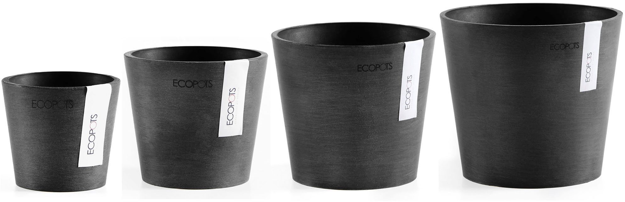 ECOPOTS Blumentopf Amsterdam Mini (Set, 4 günstig online kaufen