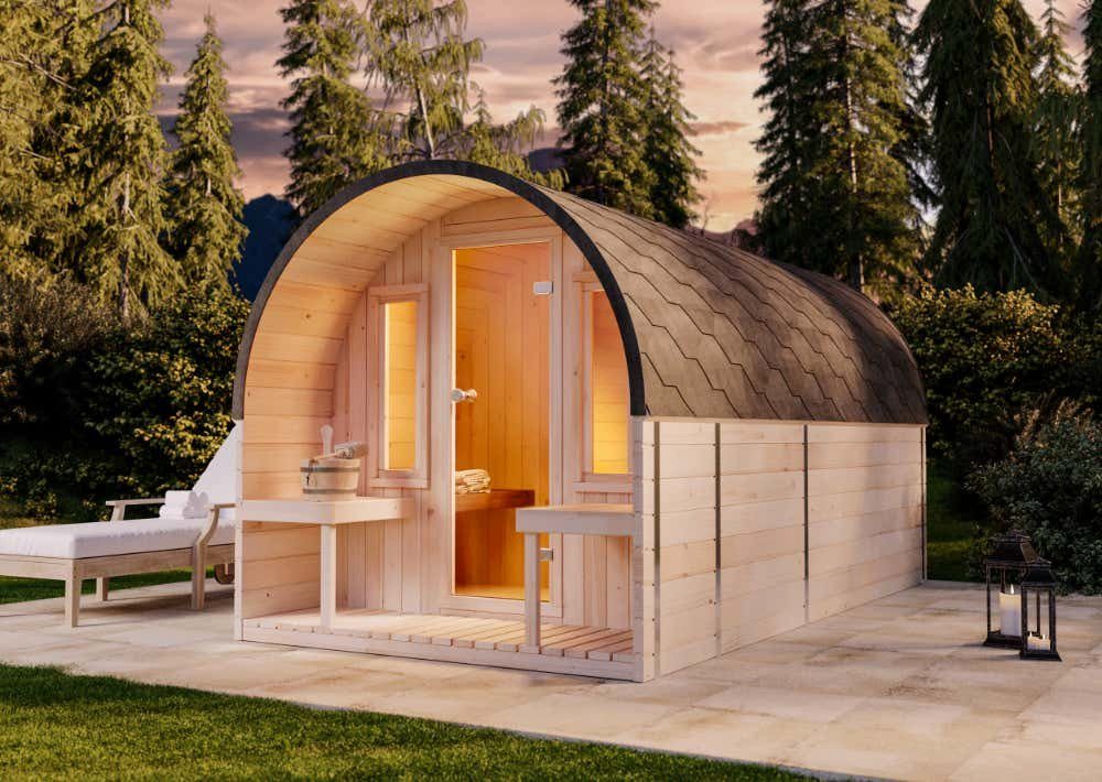 Fasssauna ScandiPod Deluxe