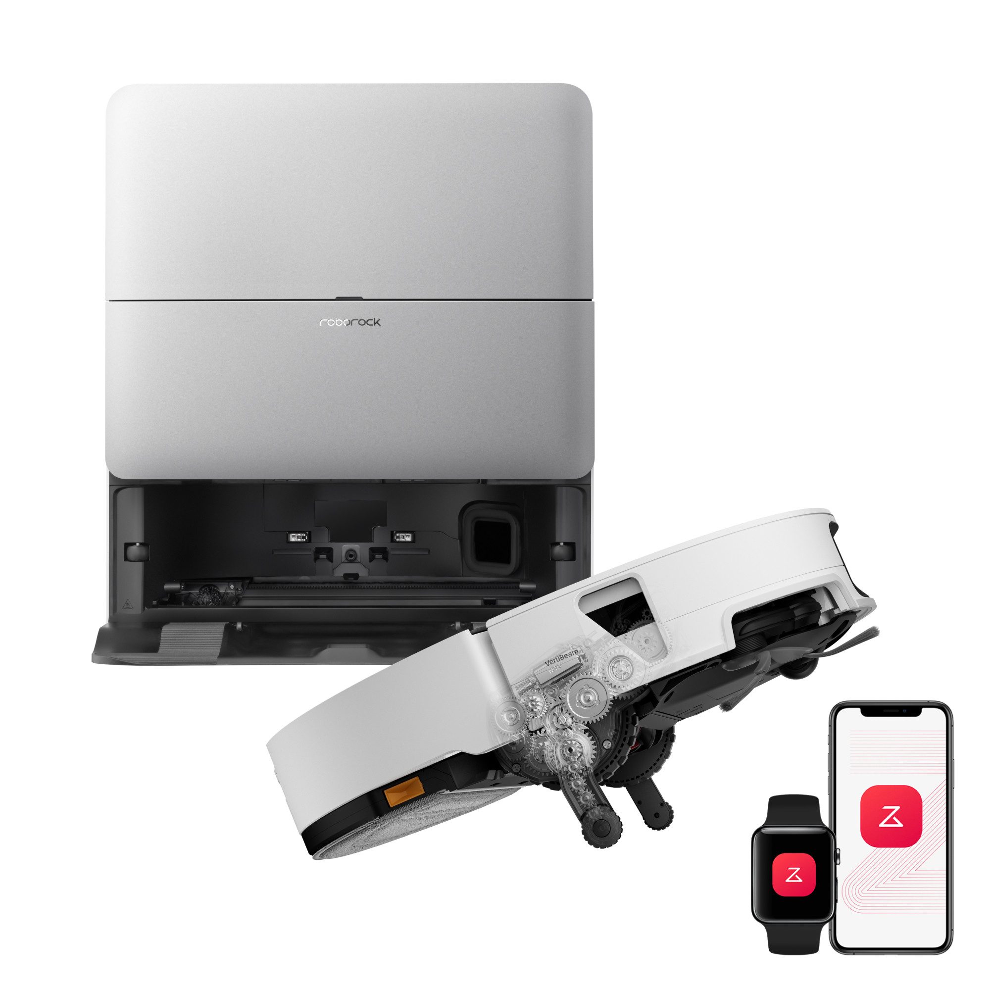 Saugroboter Roborock Saros 20 Sonic 36.000 Pa Staubsauger Roboter