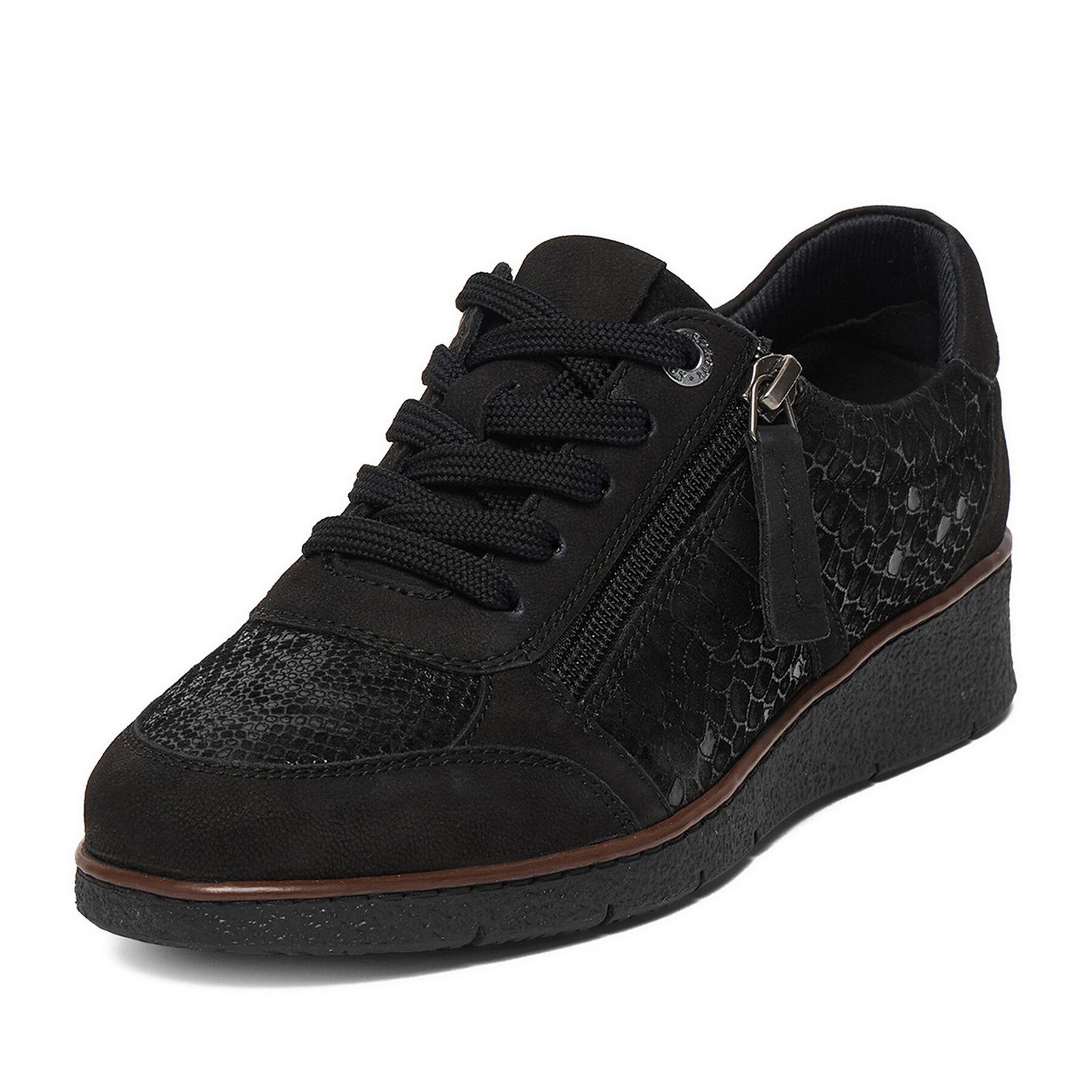 Go Soft Go Soft Damen Turnschuhe Schwarz Walkingschuh