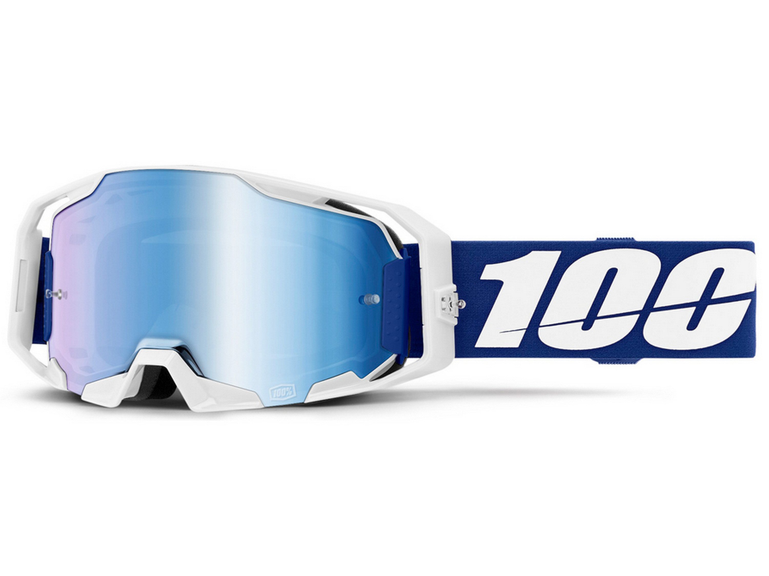 100% Fahrradbrille, MX-Brille Goggle ARmatic - Mirror Lens