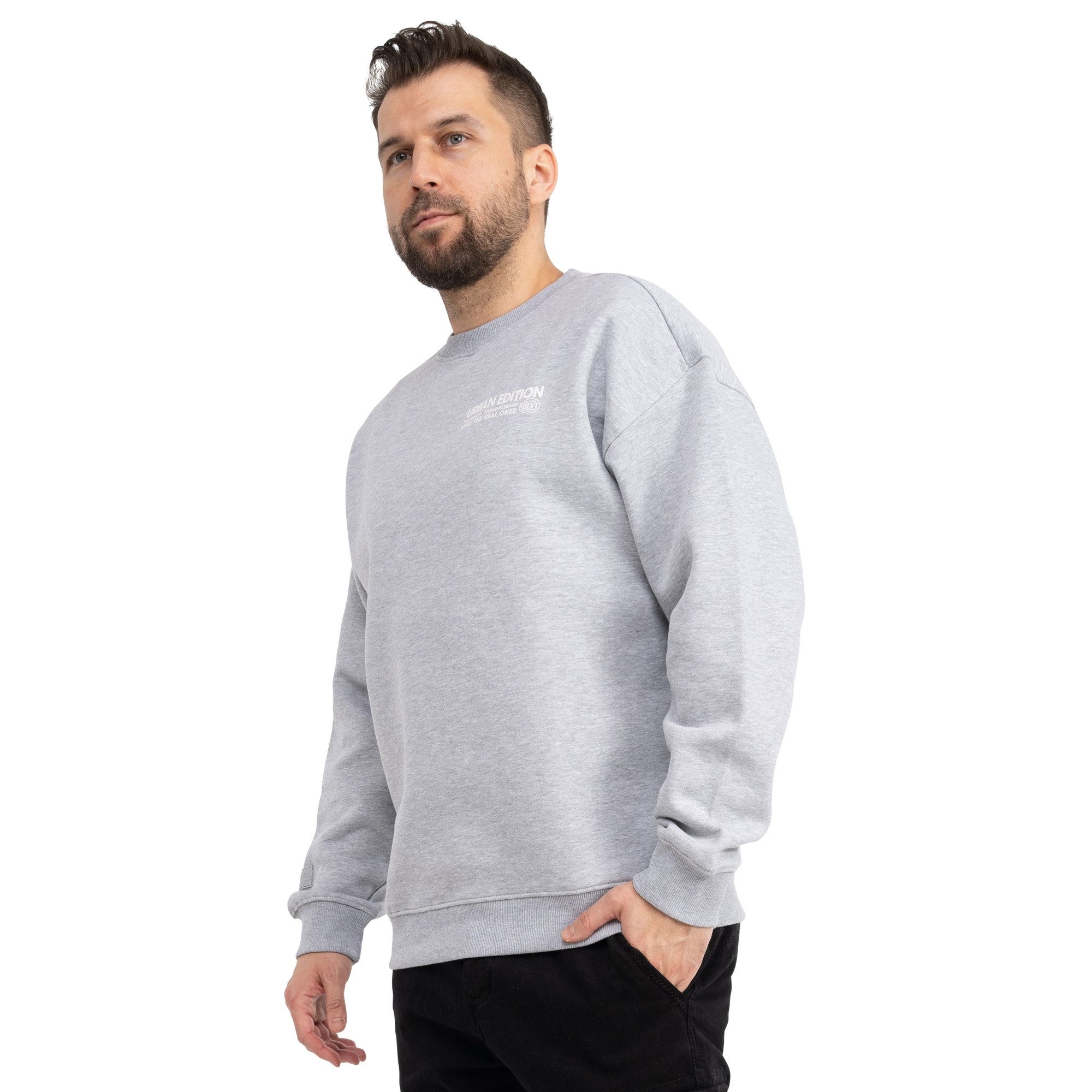SUBLEVEL Sweatshirt Pullover Herren Sweater Sweatshirt günstig online kaufen
