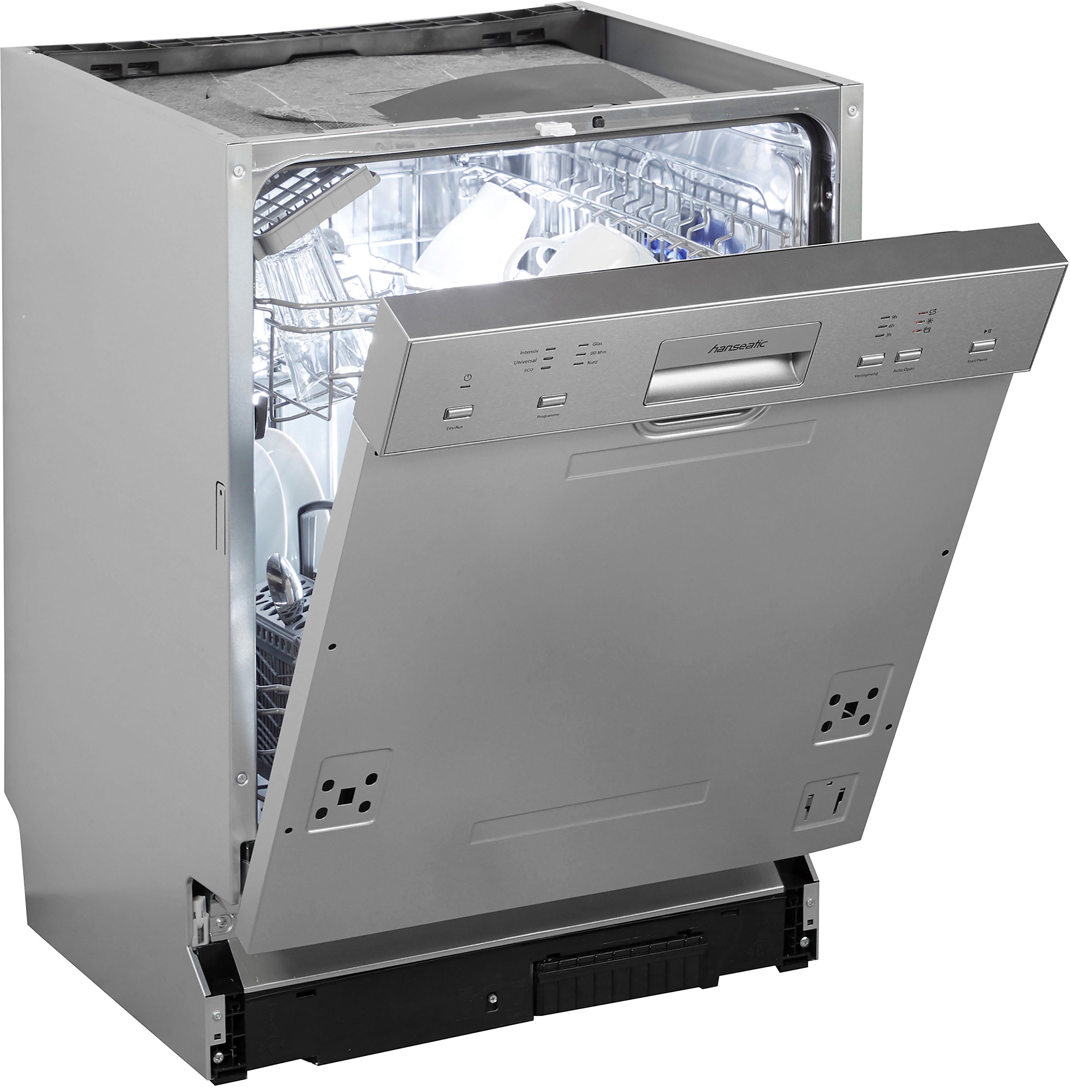 Hanseatic teilintegrierbarer Geschirrspüler HGTI6082D137709HS, 14 Maßgedecke
