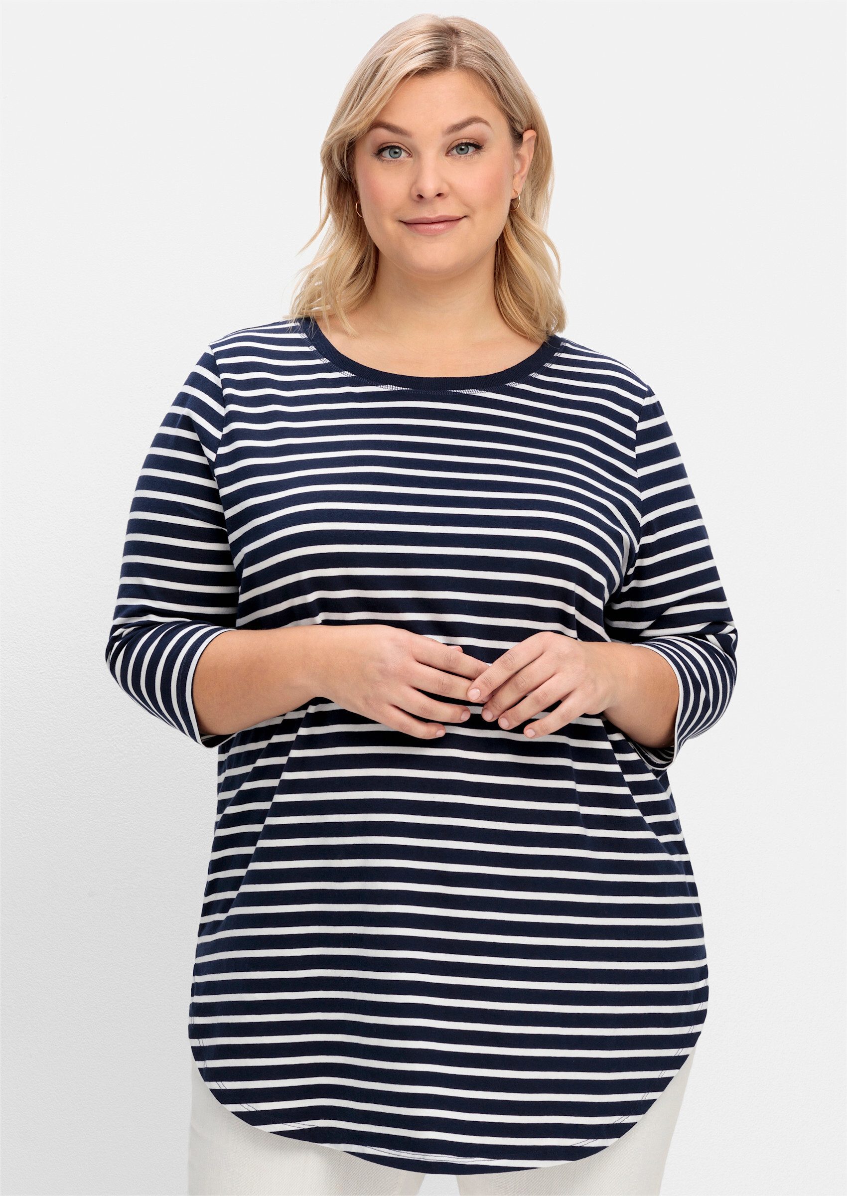 Sheego T-Shirt Longshirt günstig online kaufen