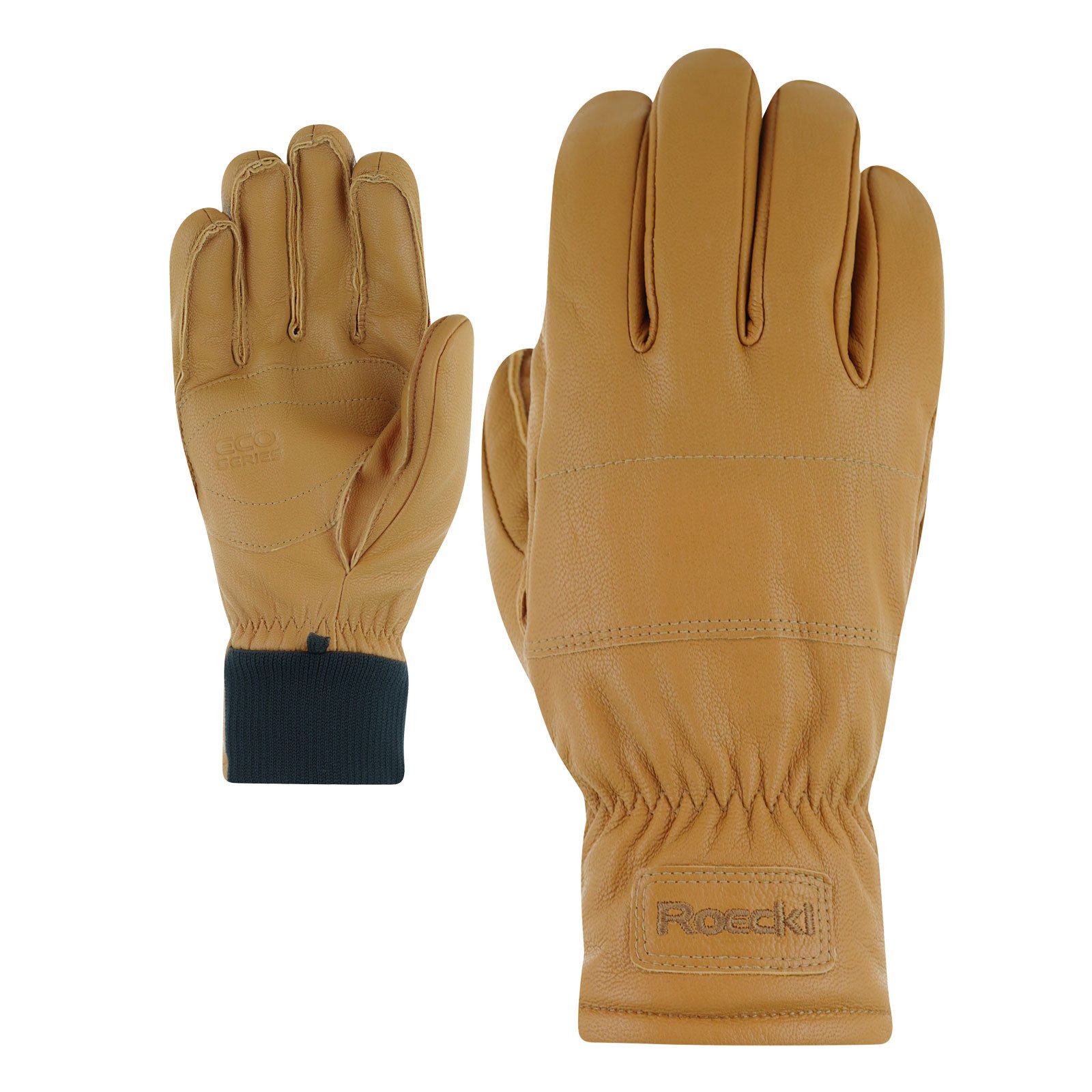 Roeckl SPORTS Skihandschuhe Kronau mit aufgesticktem Markenlogo