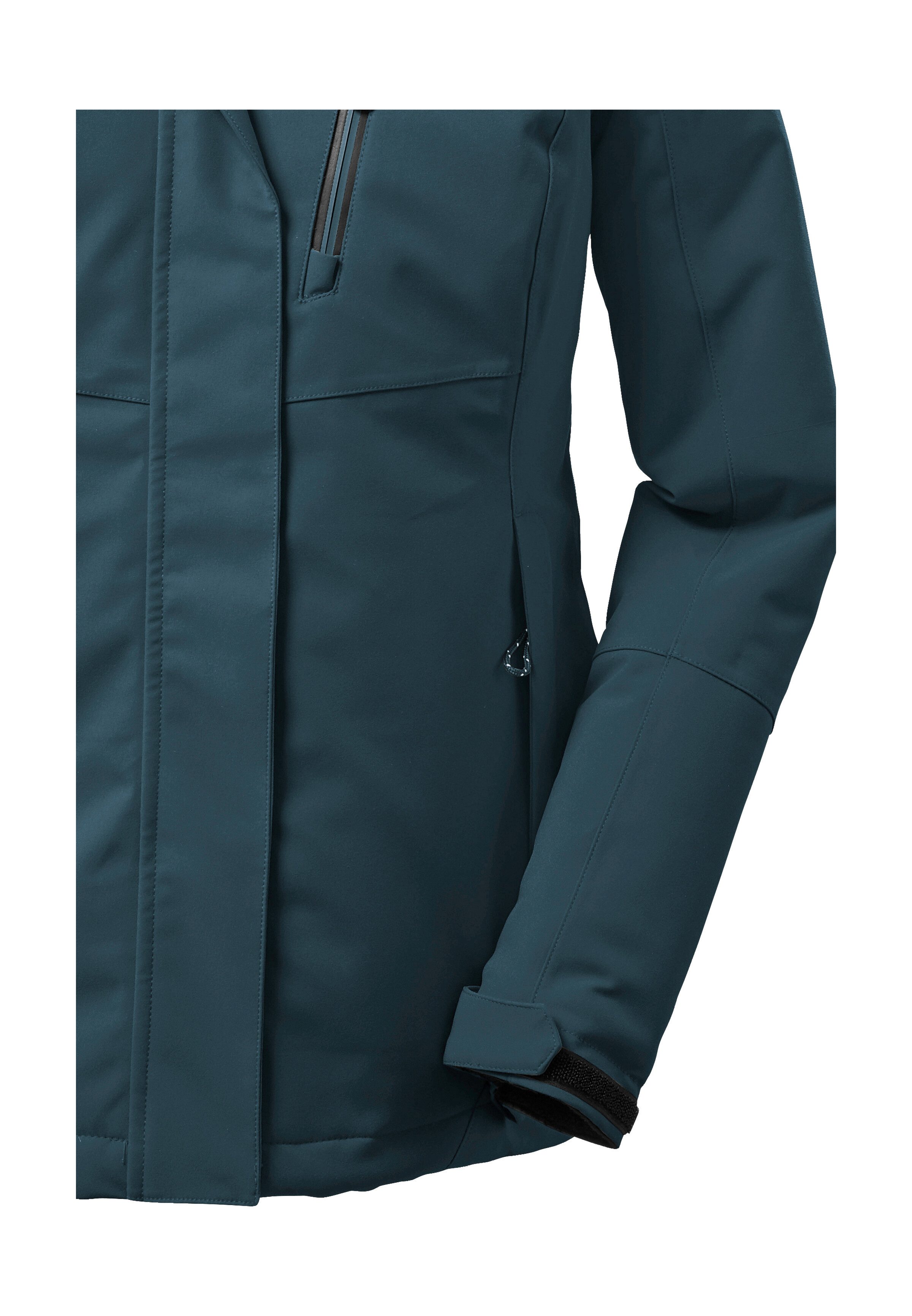 Killtec Outdoorjacke KOW 140 WMN JCKT Wasserdichte Damenjacke, atmungsaktiv, abnehmbare Kapuze – Bild 4 von 5