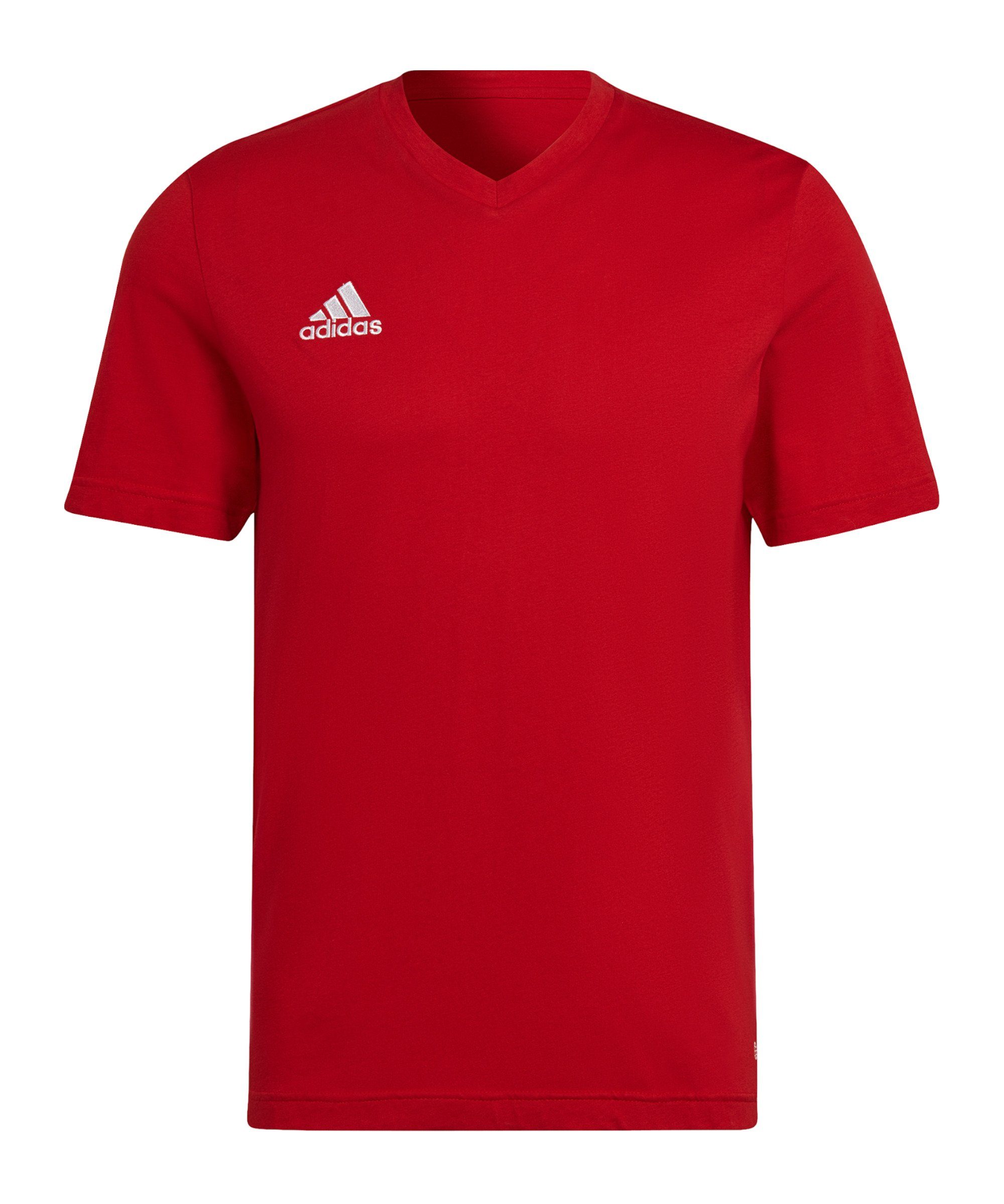 T-Shirt adidas T-Shirt default 22 rot Entrada Performance