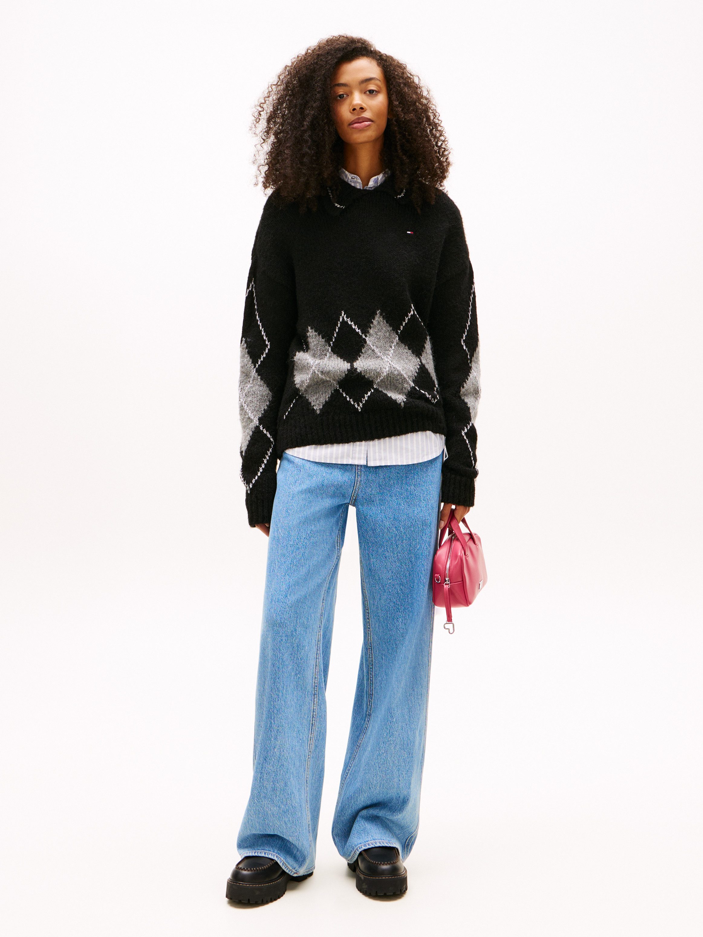 Tommy Jeans Loose-fit-Jeans CLAIRE HR WD