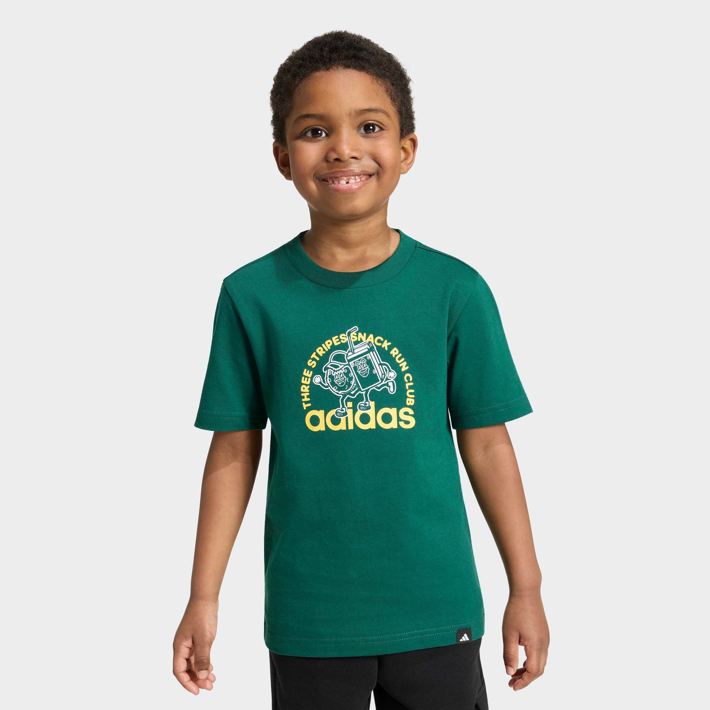 adidas Sportswear T-Shirt LK FOOD T für Kinder, im sportlichen Stil, Basic-Design, aus Baumwolle