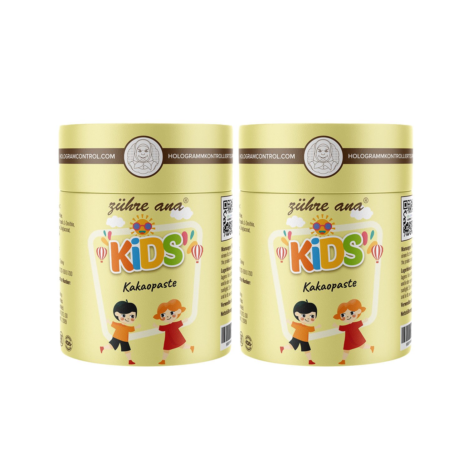 Zühre Ana® Kinder Kakao Paste-Gelée Royale, Melasse, Honig Multivitamin für Kinde Paste, 480 g, Kakaomasse für Kinder - Appetitverstärker Vitamine für Kinder