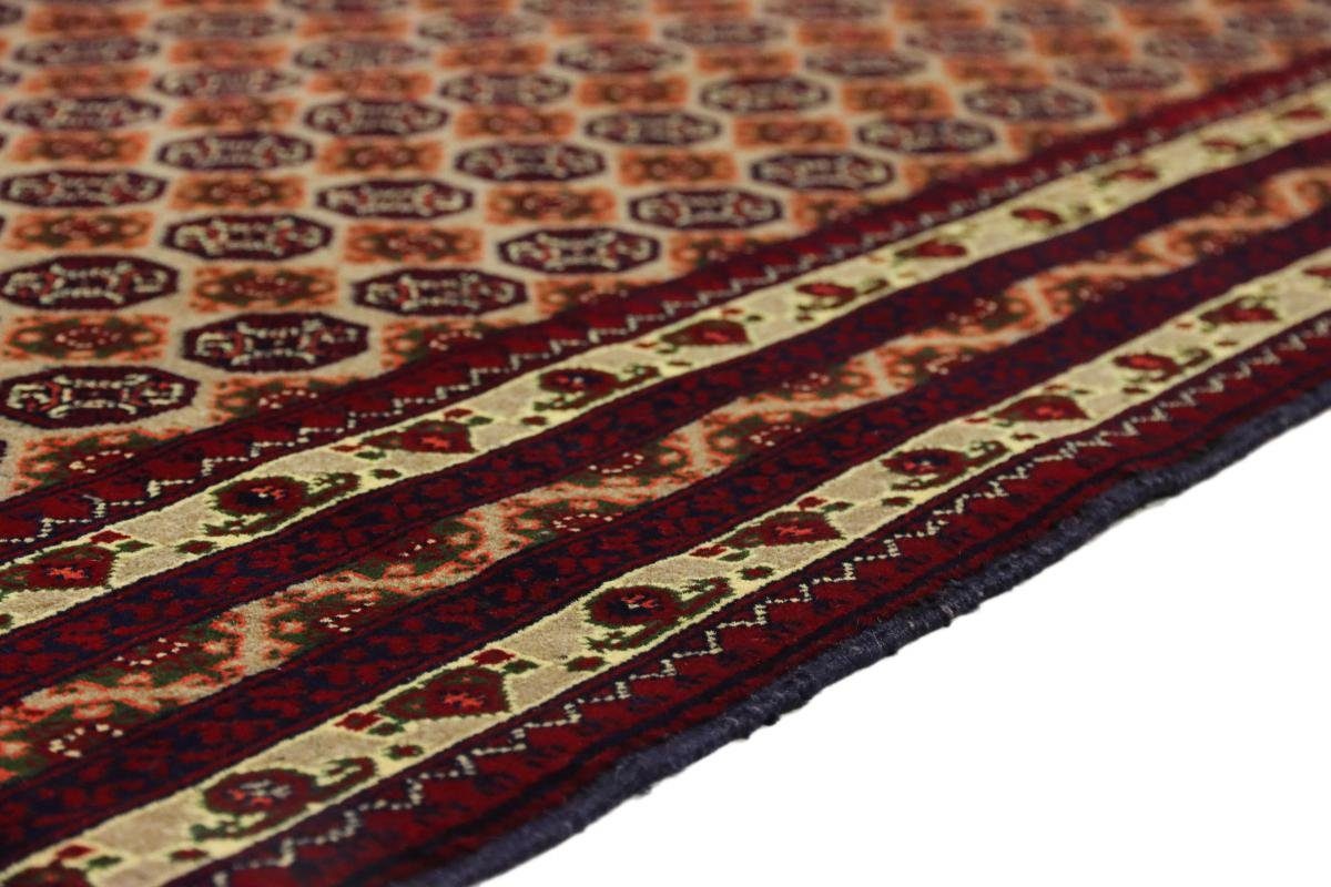 Orientteppich Afghan Trading, Höhe: 6 mm 93x152 rechteckig, Orientteppich, Handgeknüpfter Nain Mauri