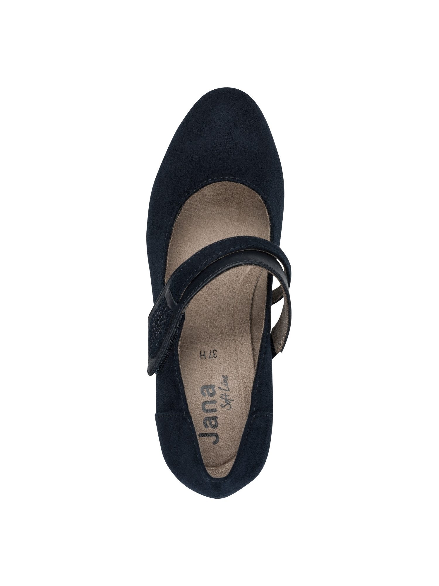 Jana Vegan, Mehrweite mit Blockabsatz Blockabsatz Sneaker Vegan