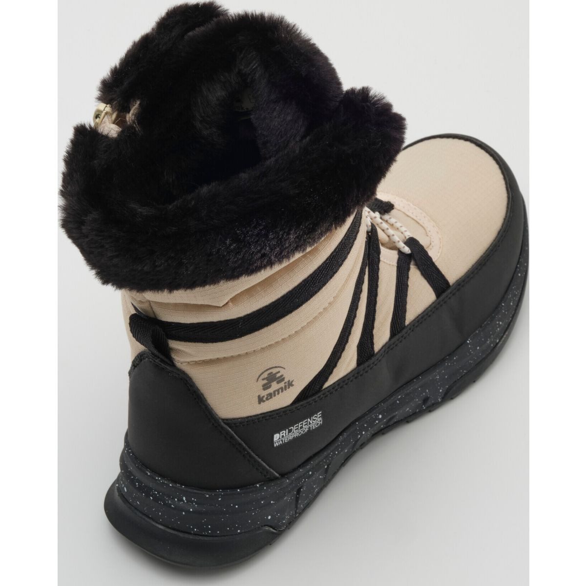 Kamik Stormy F - Women Winterstiefel Wasserdichte Damen-Winterstiefel mit stilvollem Kunstfellkragen und