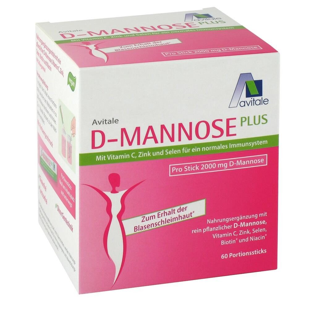Avitale GmbH D-MANNOSE PLUS 2000 mg Sticks m.Vit.u.Mineralstof. Sticks, 148.2 g