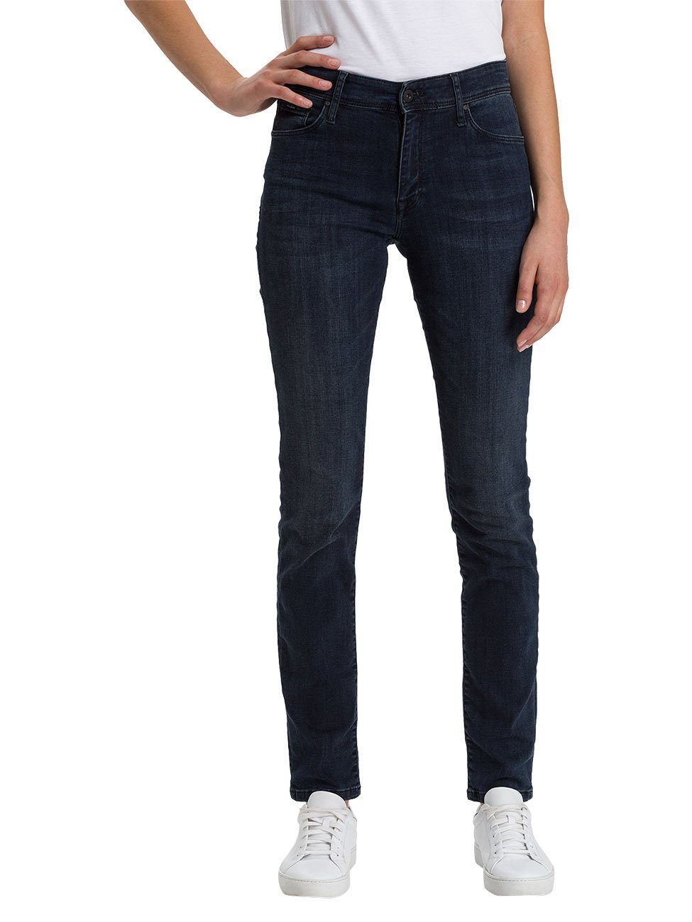 Damen Jeans Cross Jeans® Slim-fit-Jeans Anya Jeanshose mit Stretch