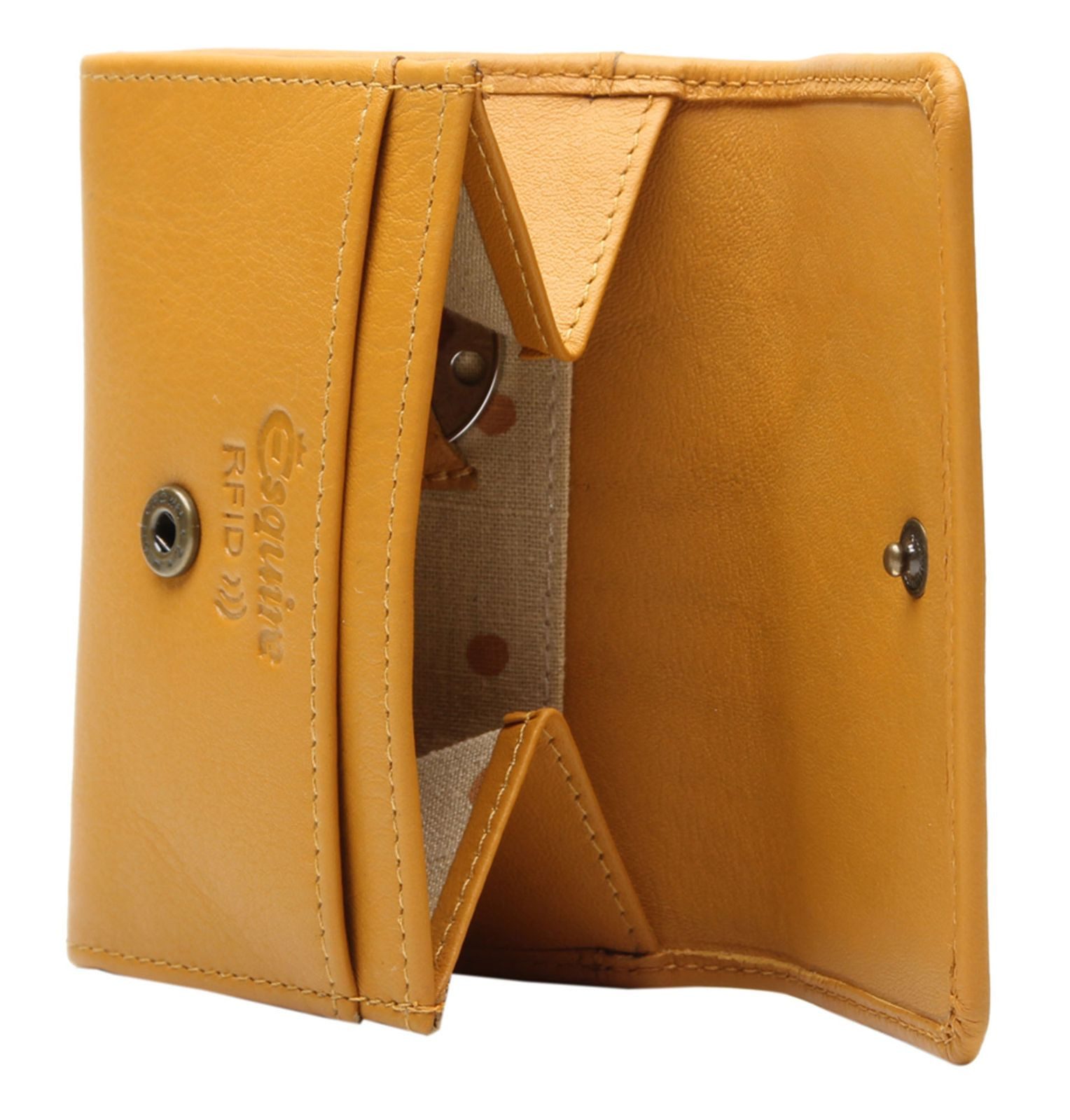Esquire Geldbörse Wallet, aus echtem Leder mit RFID-Blocker Schutz