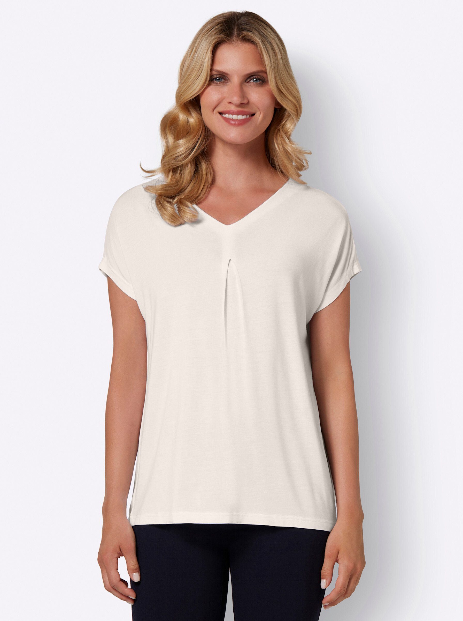 Classic Basics V-Shirt "Shirt" 1 Stk. tlg. günstig online kaufen