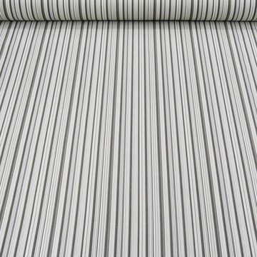 SCHÖNER LEBEN. Stoff Outdoor Markisenstoff Gartenmöbelstoff Toldo Streifen braun creme