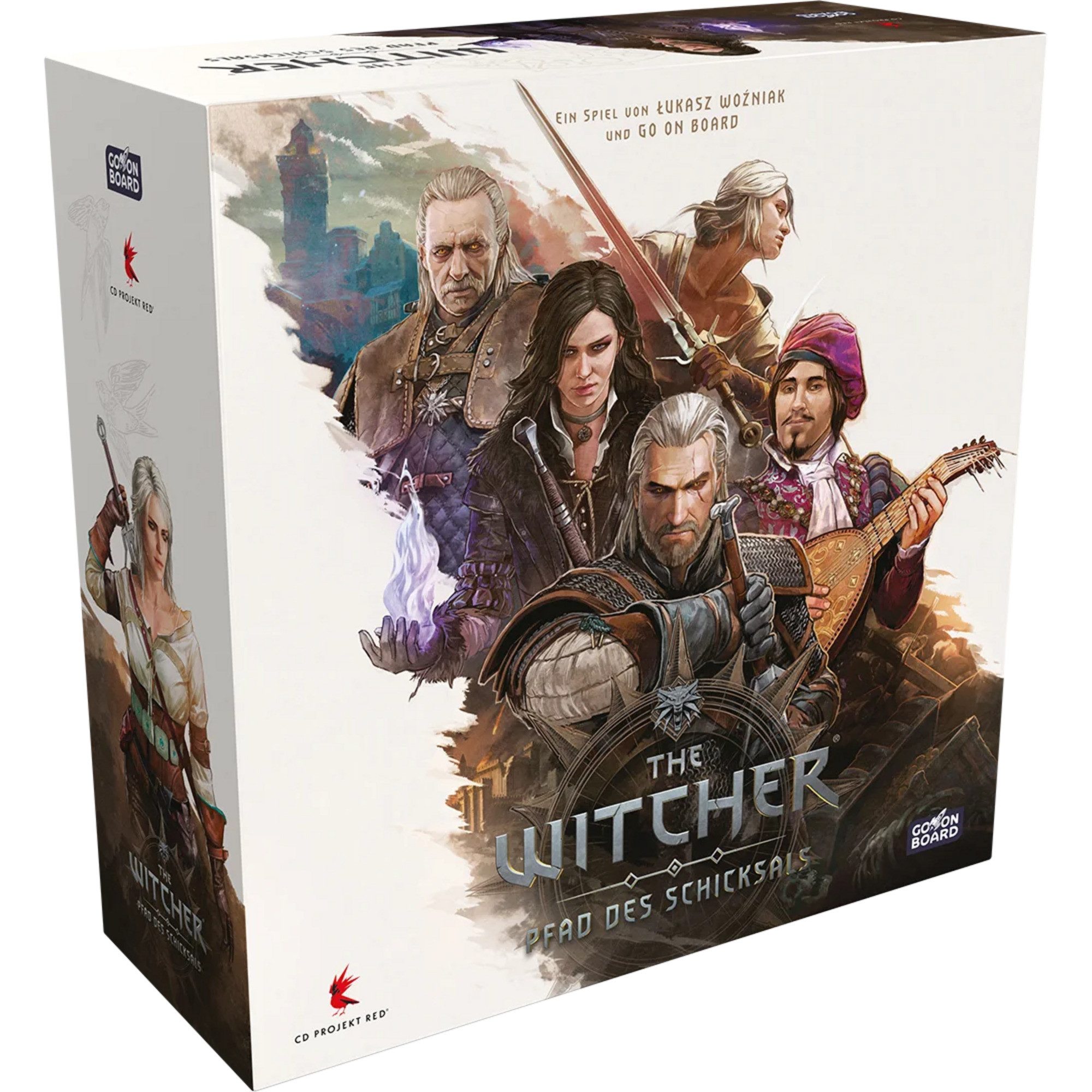Asmodee Spiel Asmodee The Witcher: Pfad des Schicksals (Deluxe