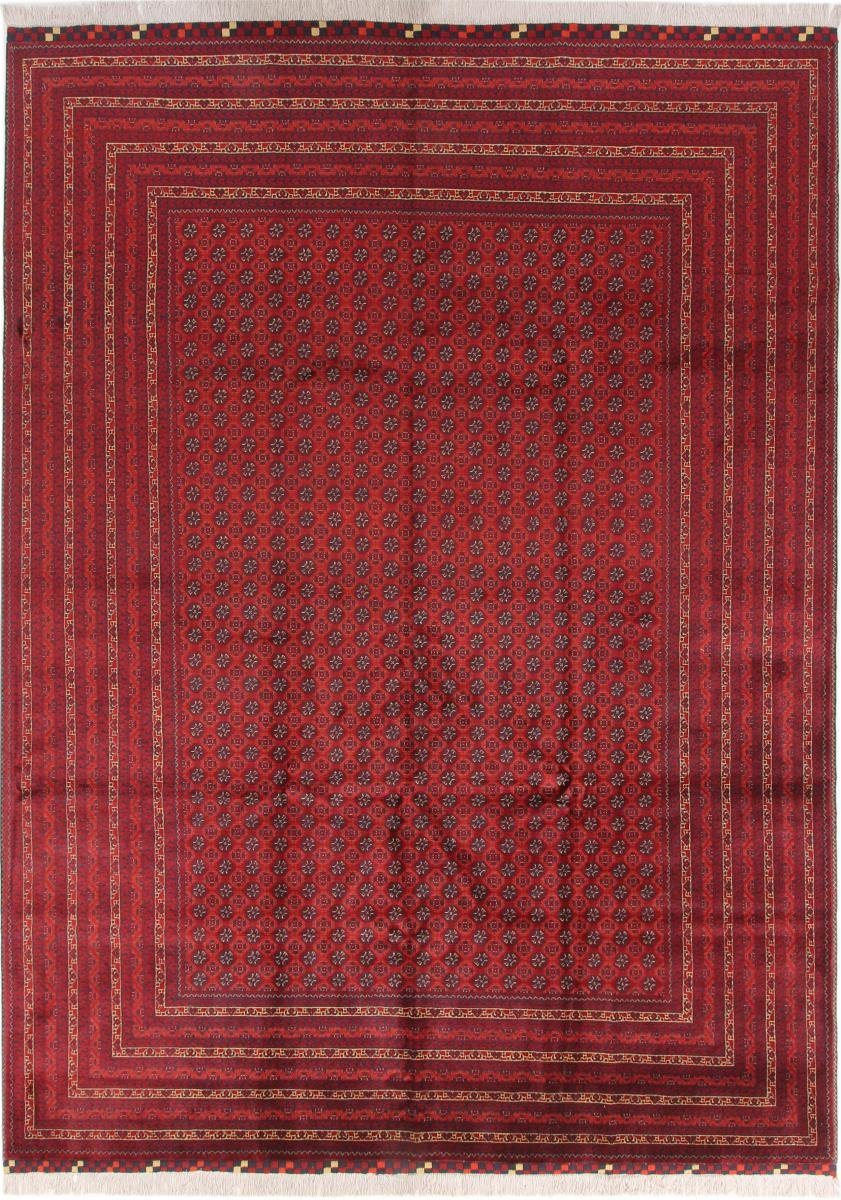 Orientteppich Handgeknüpfter Höhe: Afghan Nain rechteckig, mm 6 Orientteppich, 251x349 Trading, Mauri