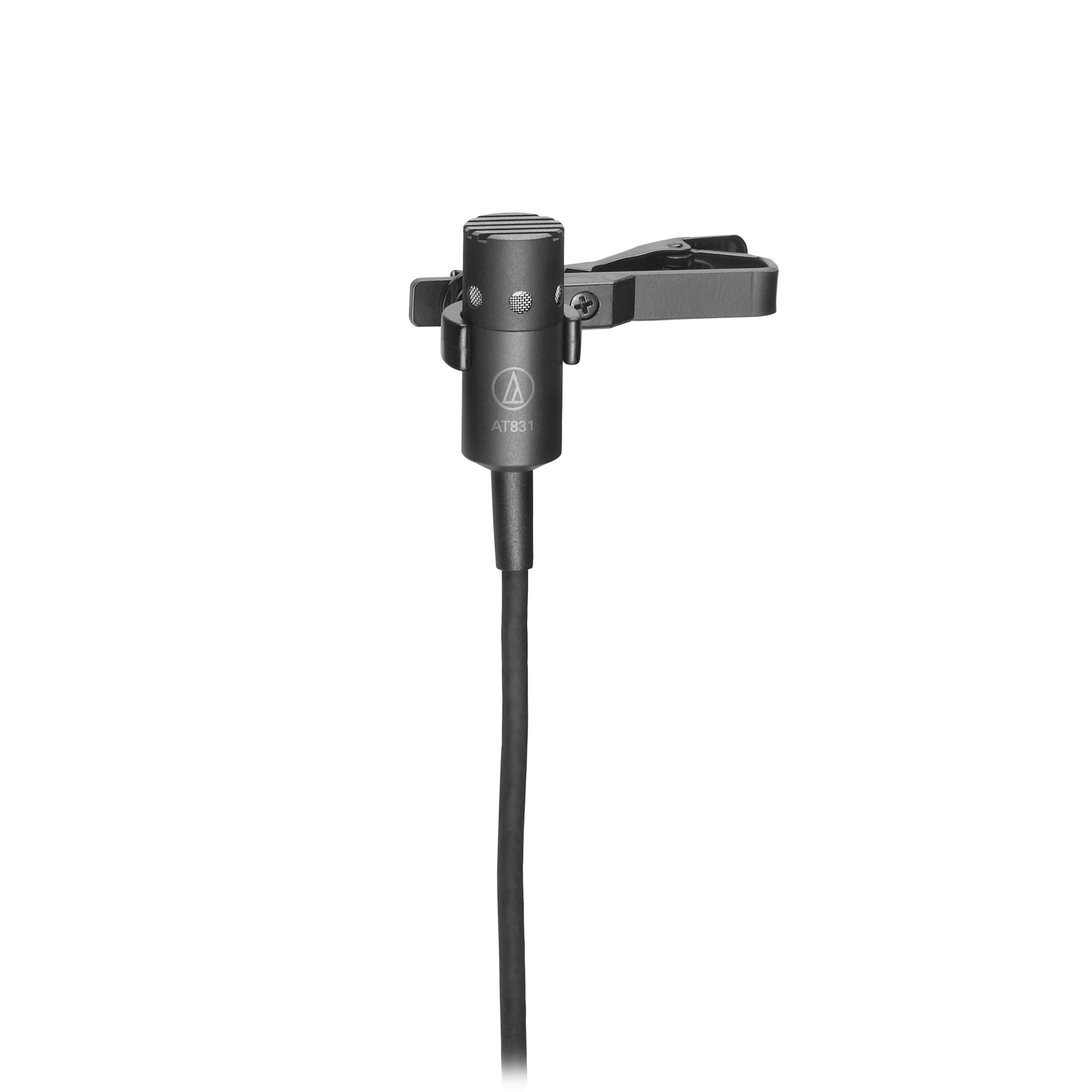 audio-technica Mikrofon (AT831R Mini Kondensatormikro mit Nieren-Charakteristik), AT831R Mini Kondensatormikro mit Nieren-Charakteristik -