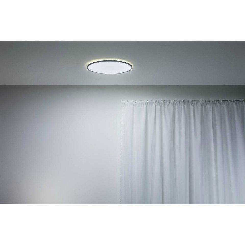 WiZ LED Deckenleuchte Super Slim, Bluetooth, LED fest integriert, warmweiß  - kaltweiß, Schlankes, schmales Design, WLAN + Bluetooth