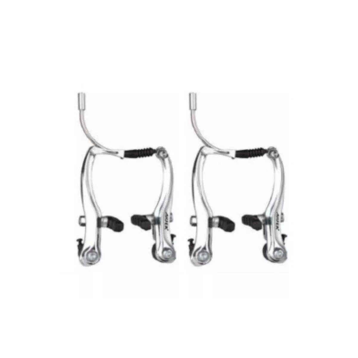 TiyoBike Felgenbremse Bremsen Vr + HR 110 mm Bremsenset V-Brake