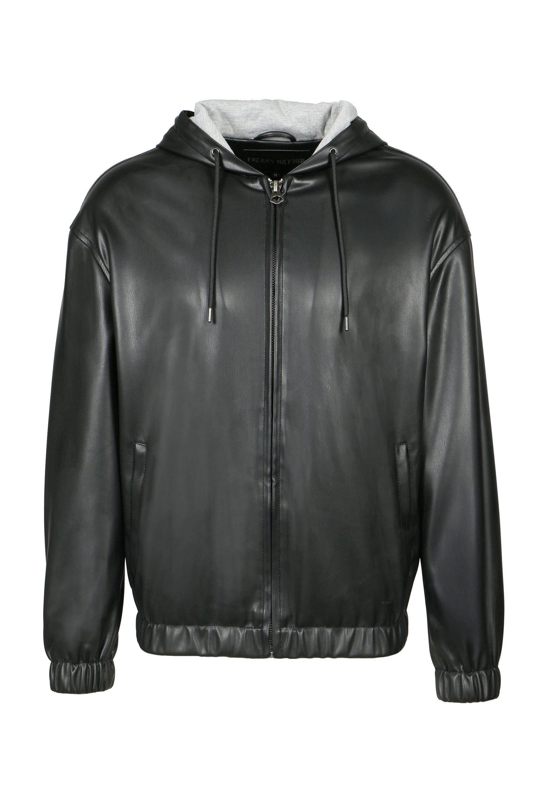 Freaky Nation Lederimitatjacke T-Cay-L