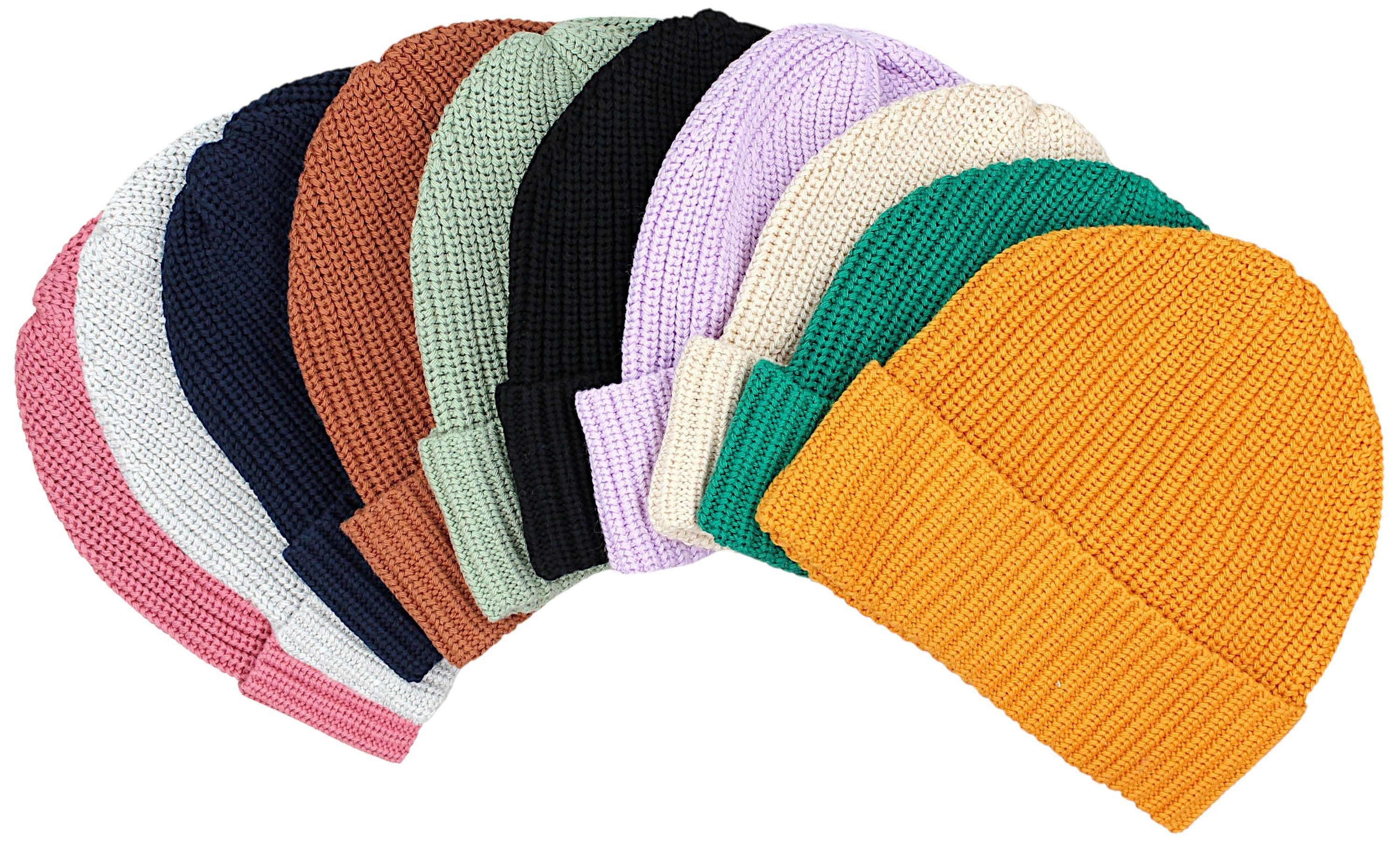 TupTam Strickmütze TupTam Kinder Winter Beanie- Strickmütze