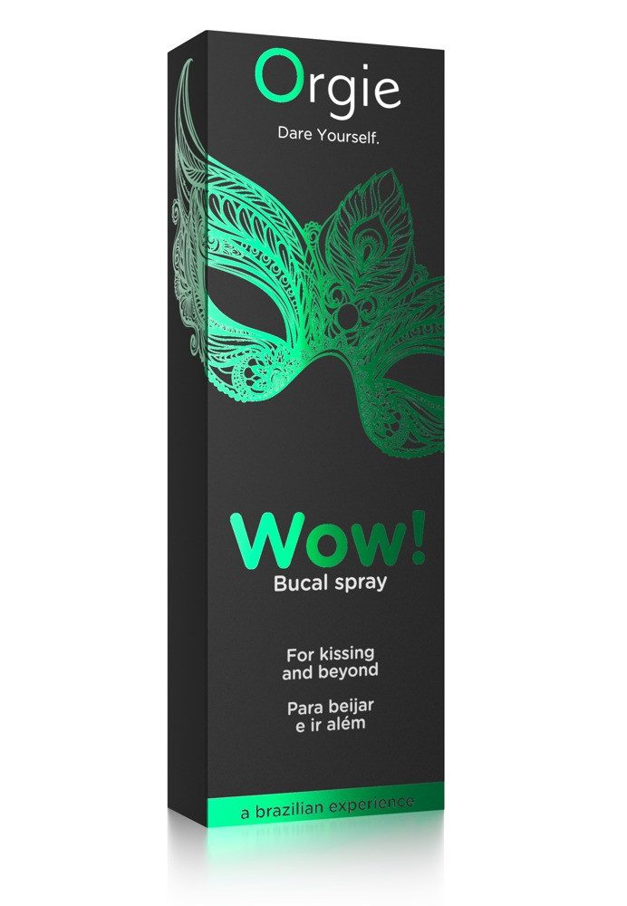 Gleitgel 10 ml - Orgie - WOW Ice Bucal Spray 10 ml