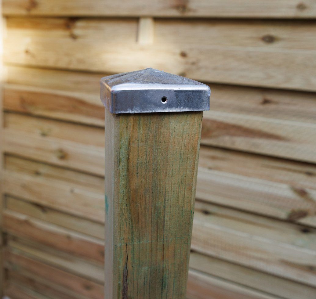 Trend Line Pfostenkappe TrendLine Pfostenkappe Edelstahl 90 x 90 mm