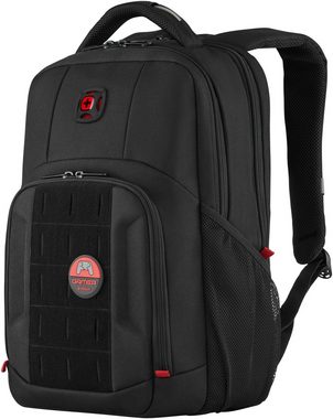 Wenger Laptoprucksack PlayerMode Gaming-Laptop-Rucksack 15,6 Zoll, schwarz, für Laptops bis 15,6 Zoll