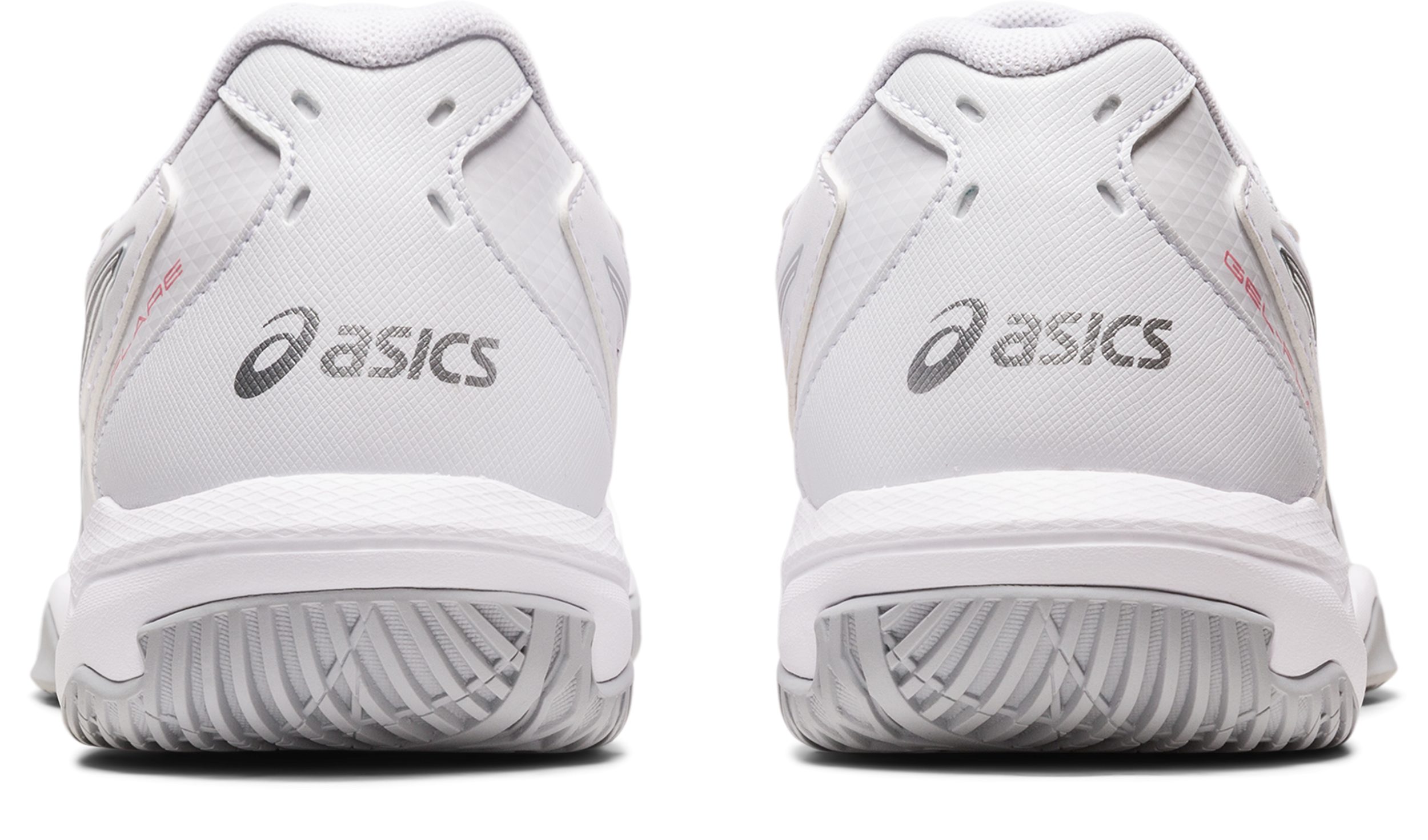 WHITE/PURE Asics Hallenschuh GEL-FLARE SILVER