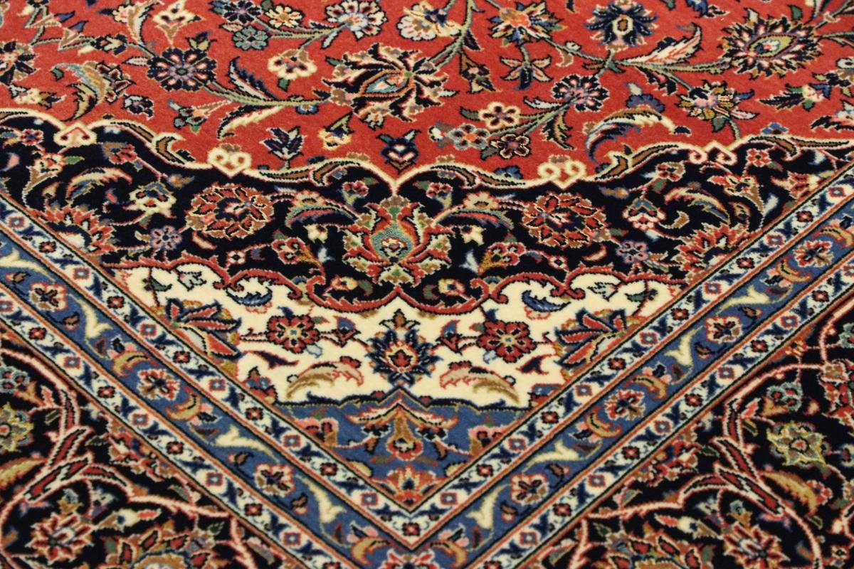 Orientteppich Keshan Sherkat Farsh Nain rechteckig, Handgeknüpfter, Höhe: Seidenkette mm Trading, 12 135x208