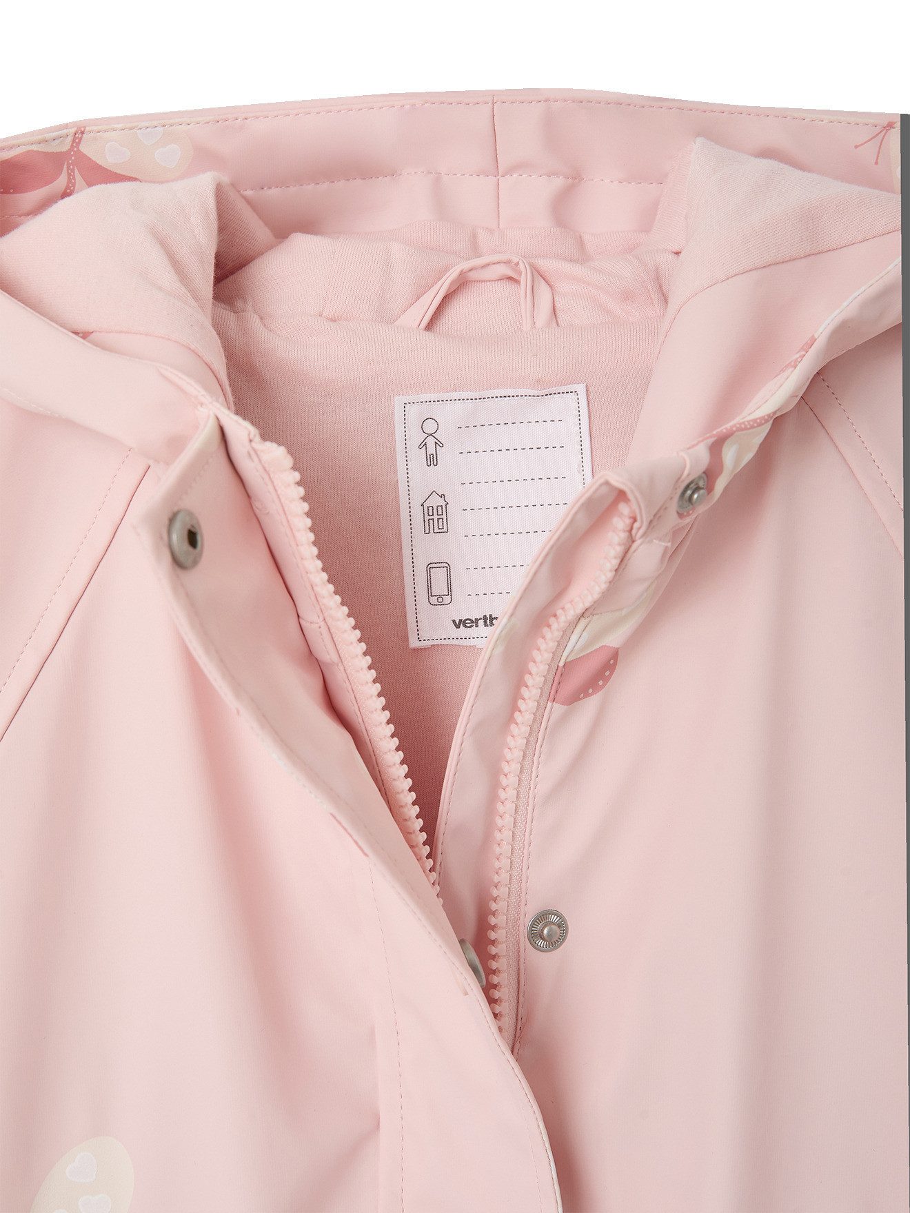 vertbaudet Regenjacke Mädchen Regenjacke mit Zauber-Trick – Bild 3 von 5