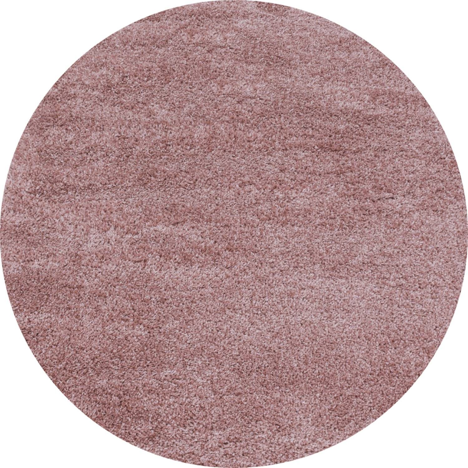 Homtex Hochflor-Teppich, Ø 80 cm Rund, günstig online kaufen