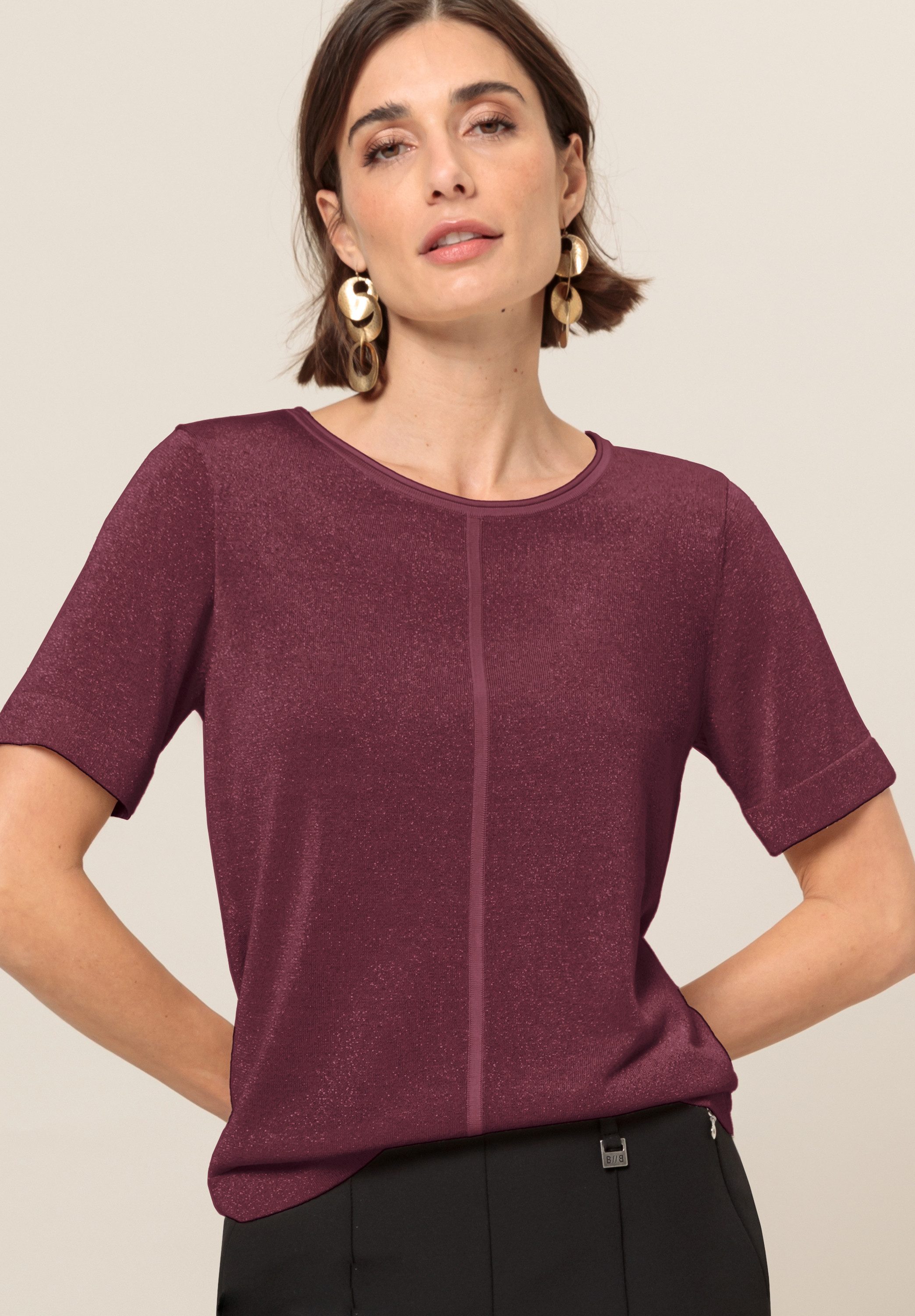 bianca Strickpullover RABEA mit dezent schimmernden günstig online kaufen