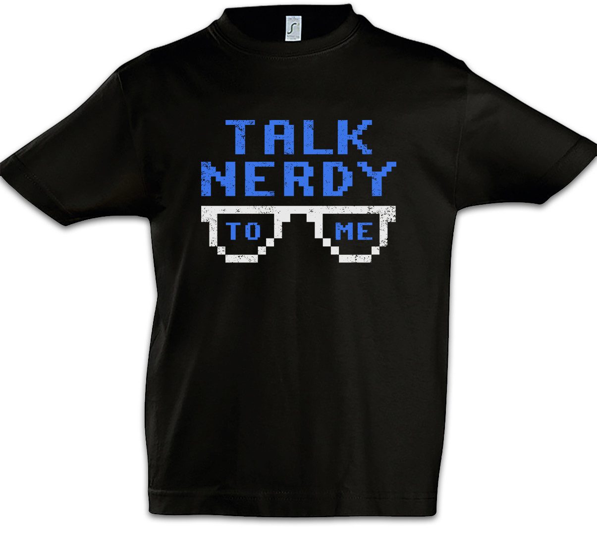 Print-Shirt Talk Nerdy To Me Kinder T-Shirt Fun Geek Nerd Science Scientist