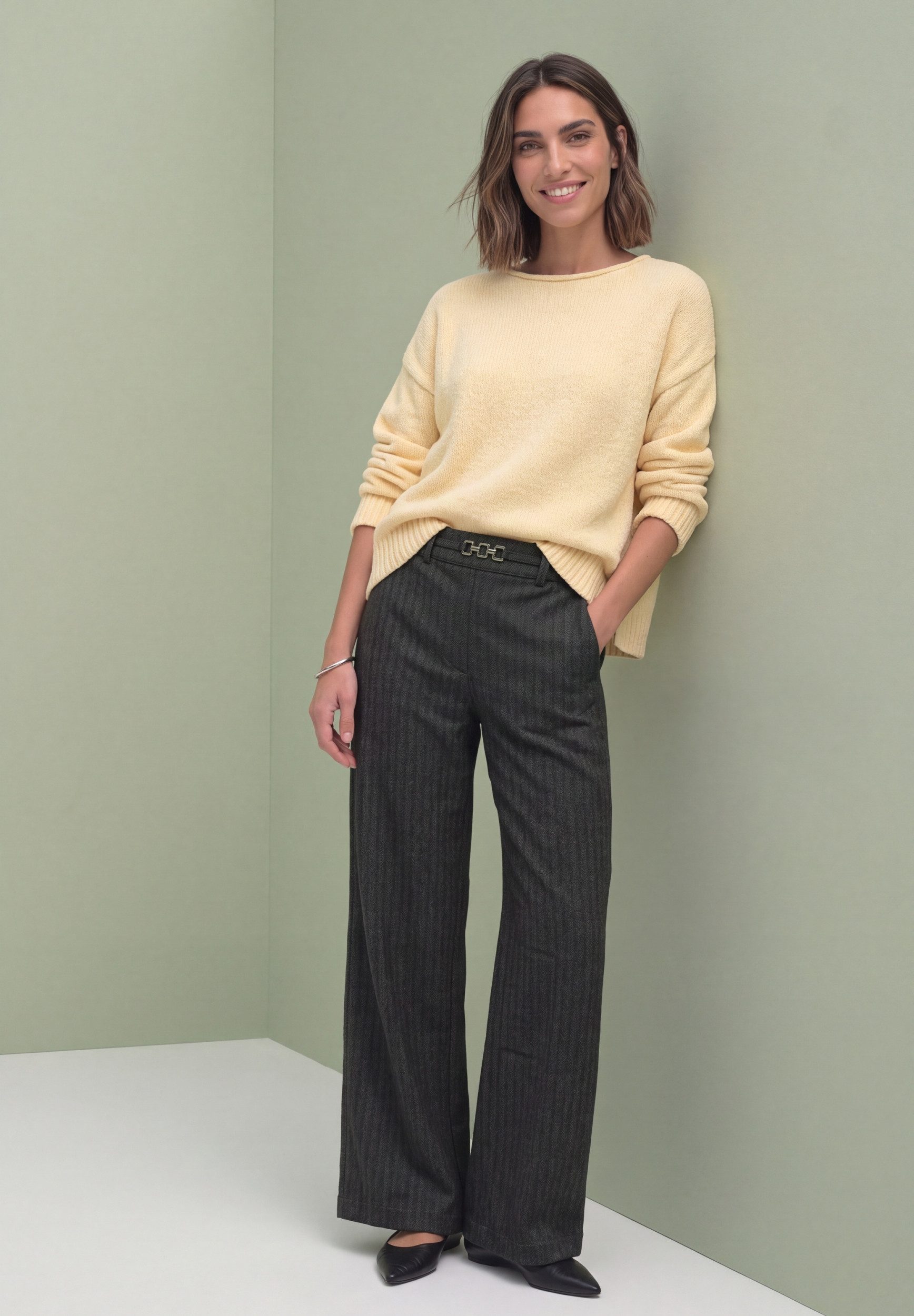STREET ONE Stretch-Hose Style LTD QR Amalia Fishbone B – Bild 5 von 5