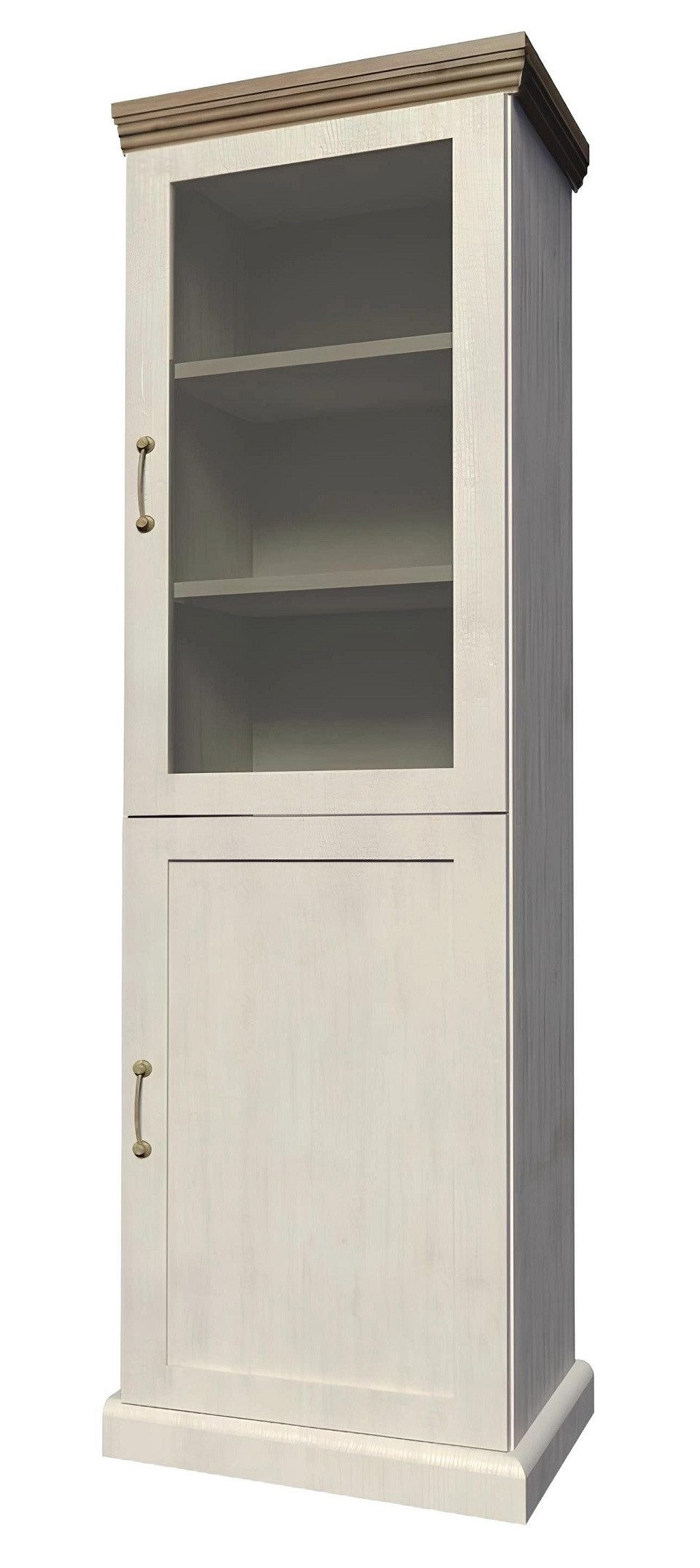 Xlmoebel Vitrine Klassische Wohnzimmerkollektion in edlem Design (1-St., Vitrine) Hergestellt in Europa