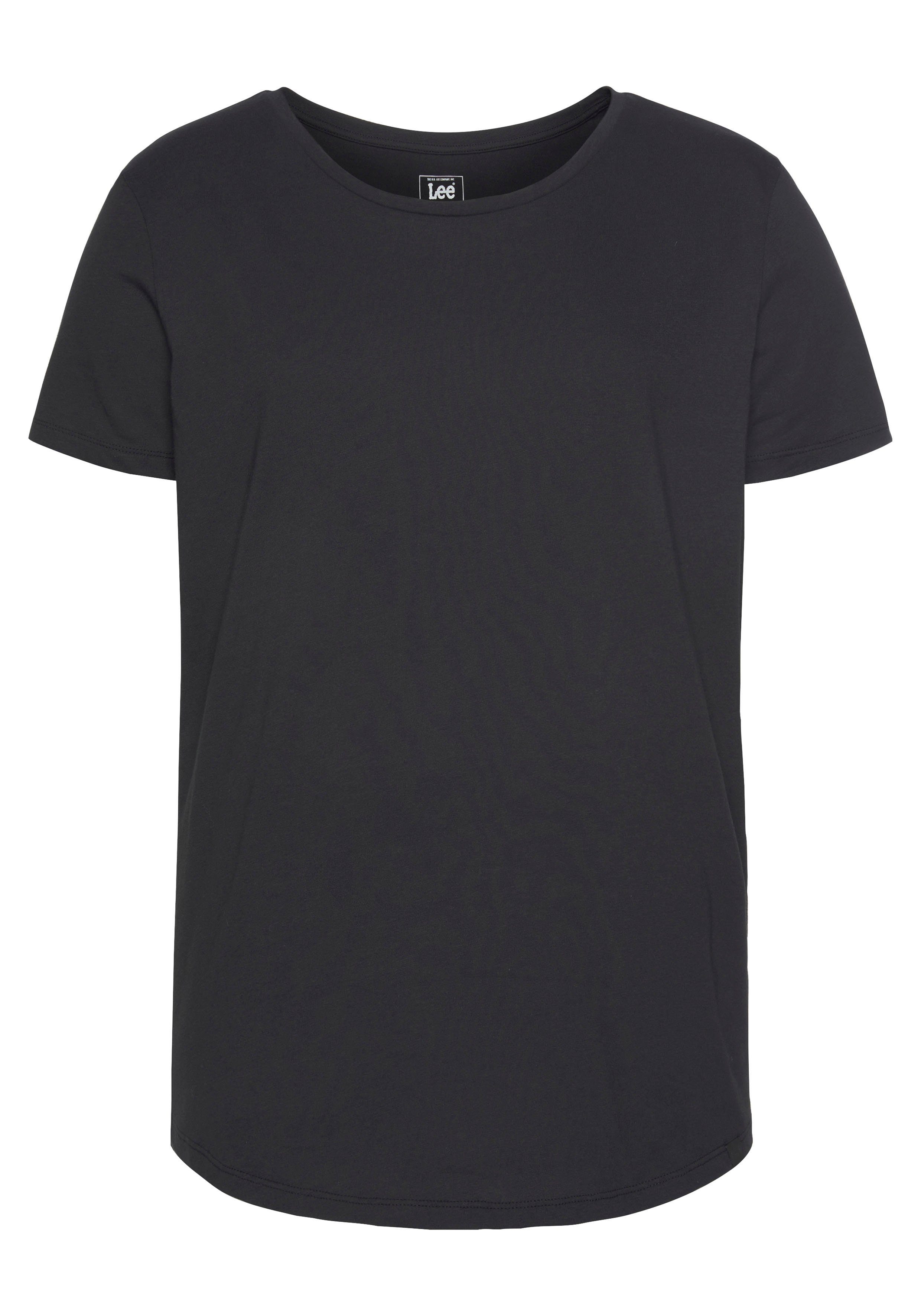Lee® washed-black Shaped Tee T-Shirt