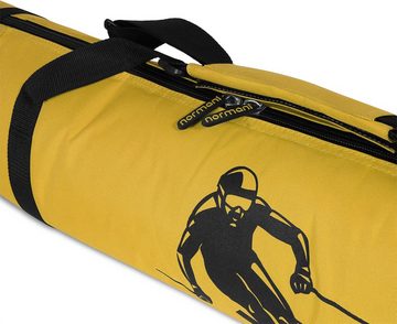 normani Sporttasche Skitasche Alpine Run 200, Skisack - Skitasche für Skier und Skistöcke Transporttasche Aufbewahrungstasche