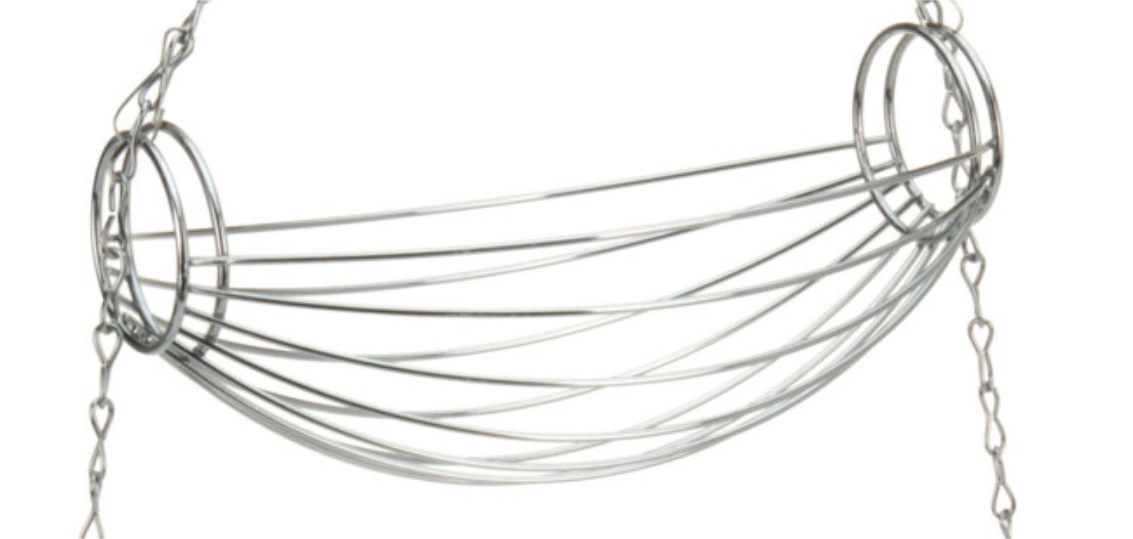 Koopman Hängekorb Küchenregal Gemüsekorb 70 cm hoch Edelstahl 3 Etagen Obst günstig online kaufen