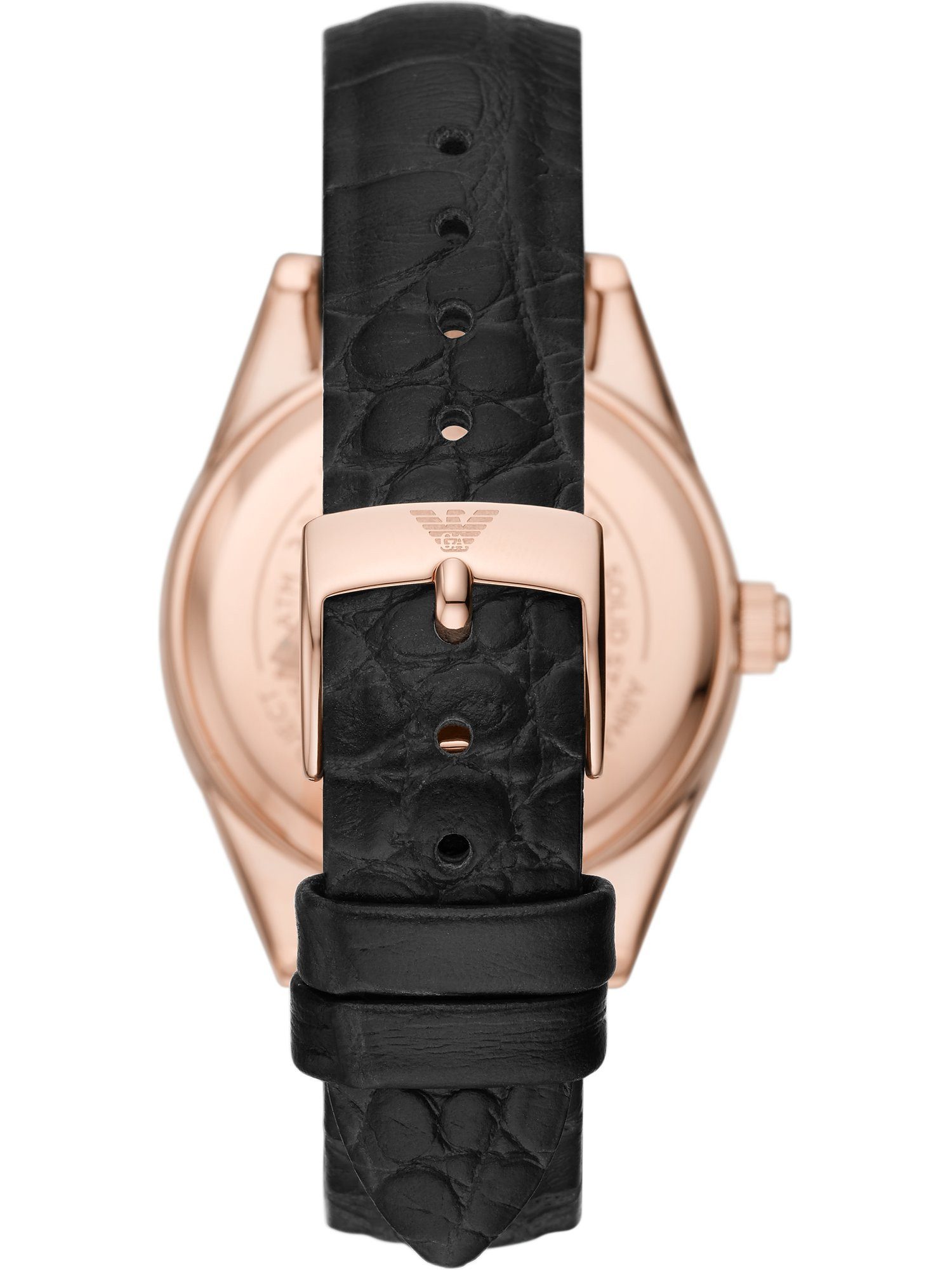 Emporio Armani Quarzuhr Emporio Armani Damen-Uhren Analog Quarz